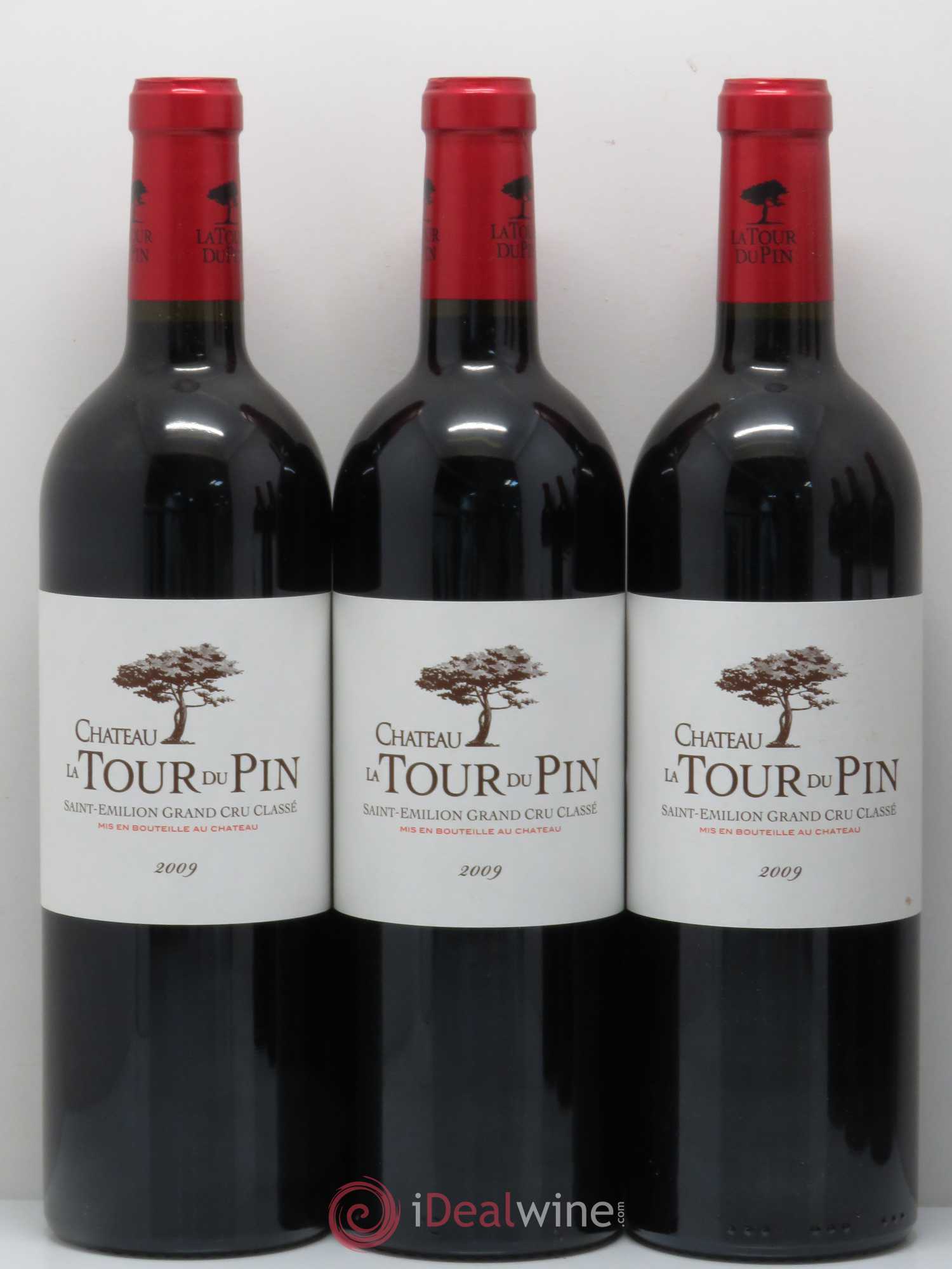 Saint-Émilion Château la Tour du Pin 2009 - Lot de 6 bouteilles - 1