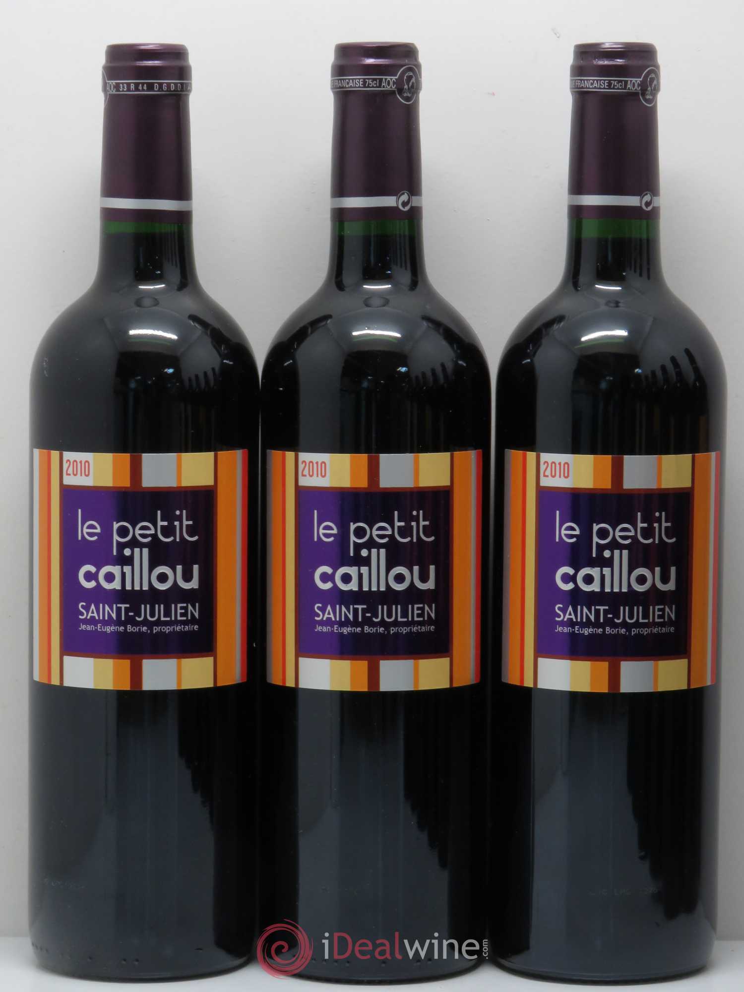 Saint-Julien Le Petit Caillou 2010 - Lot of 12 bottles - 2