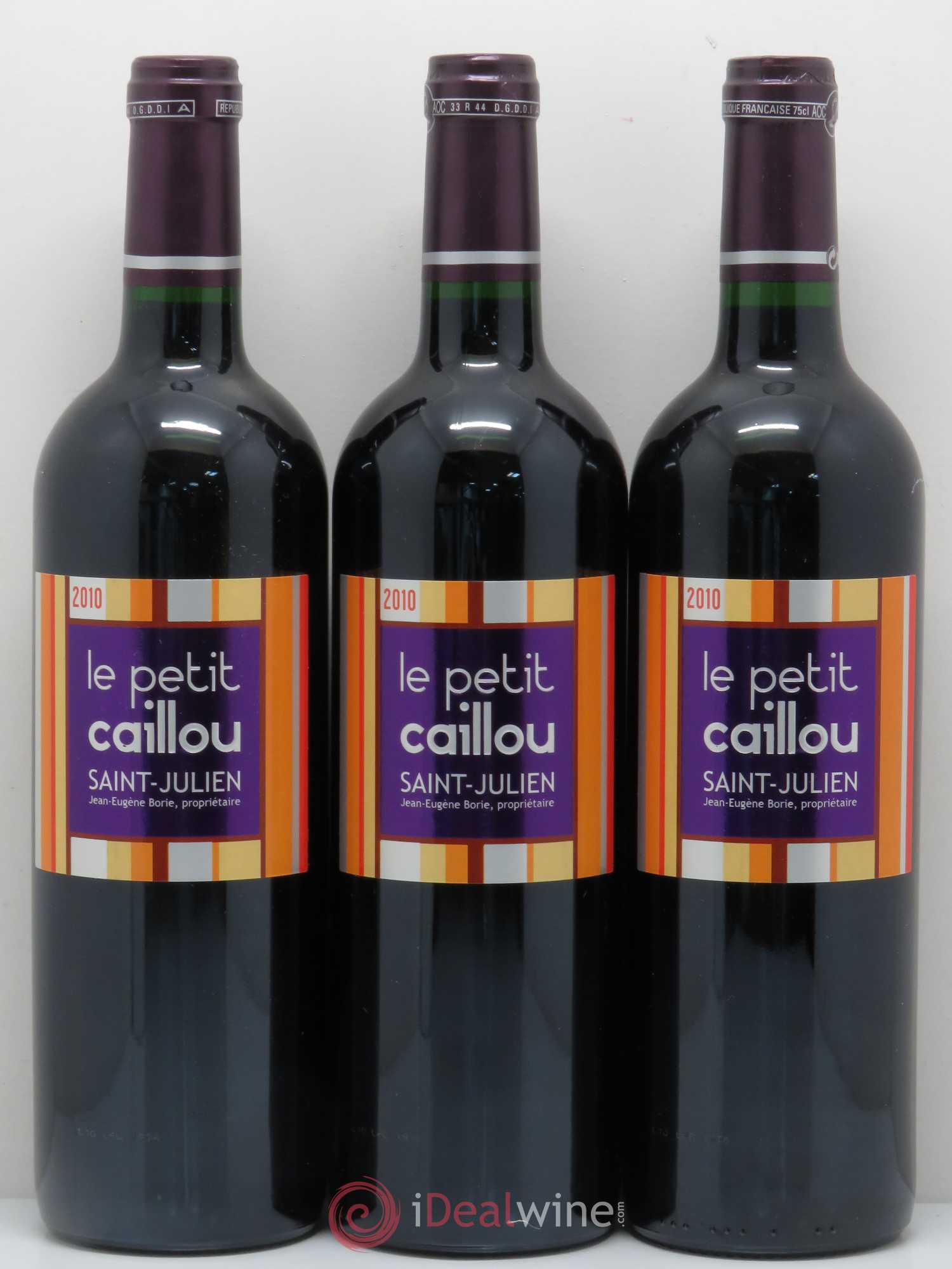 Saint-Julien Le Petit Caillou 2010 - Lot of 12 bottles - 4