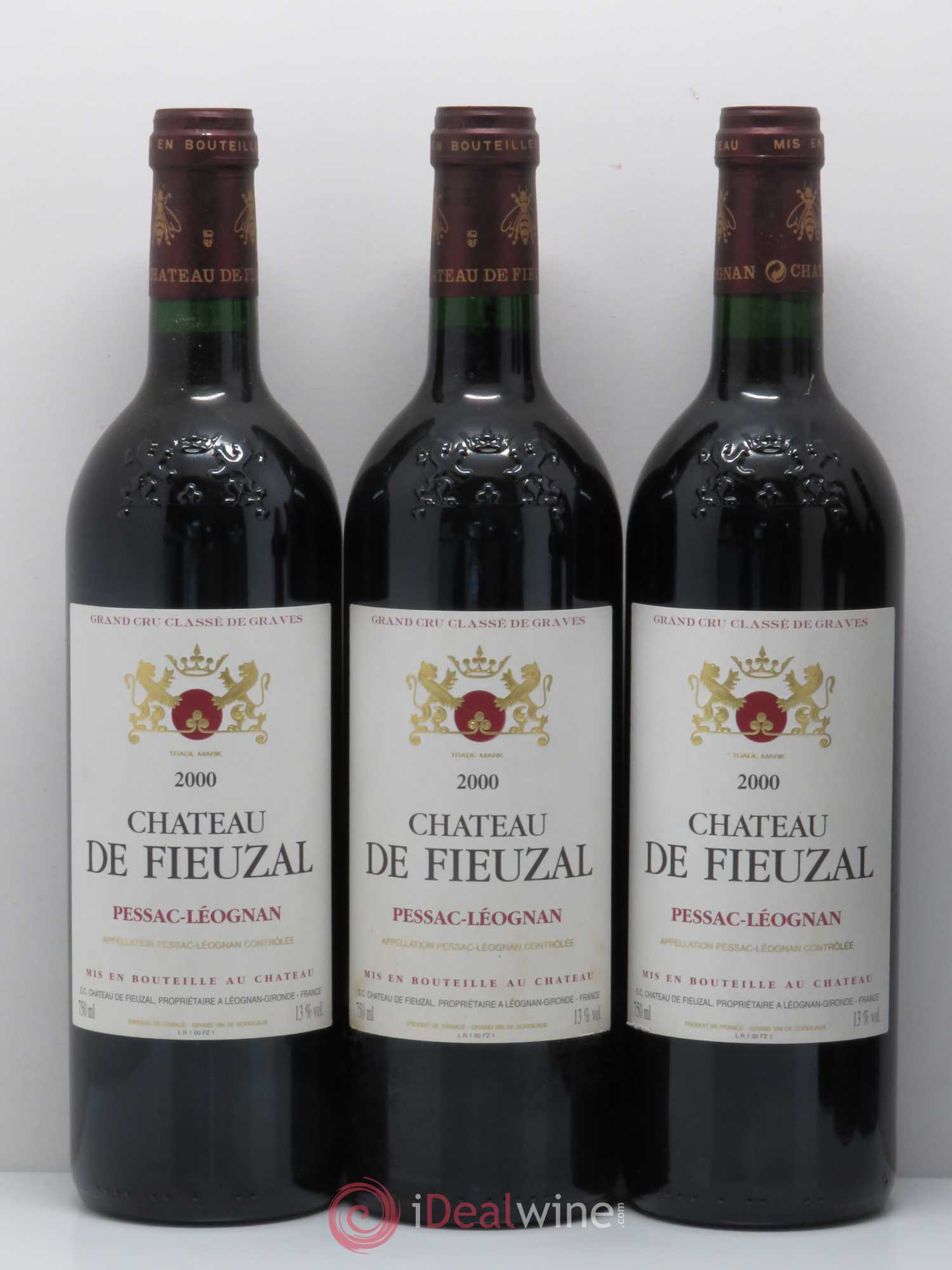 Château de Fieuzal Cru Classé de Graves 2000 - Lot de 12 bouteilles - 3