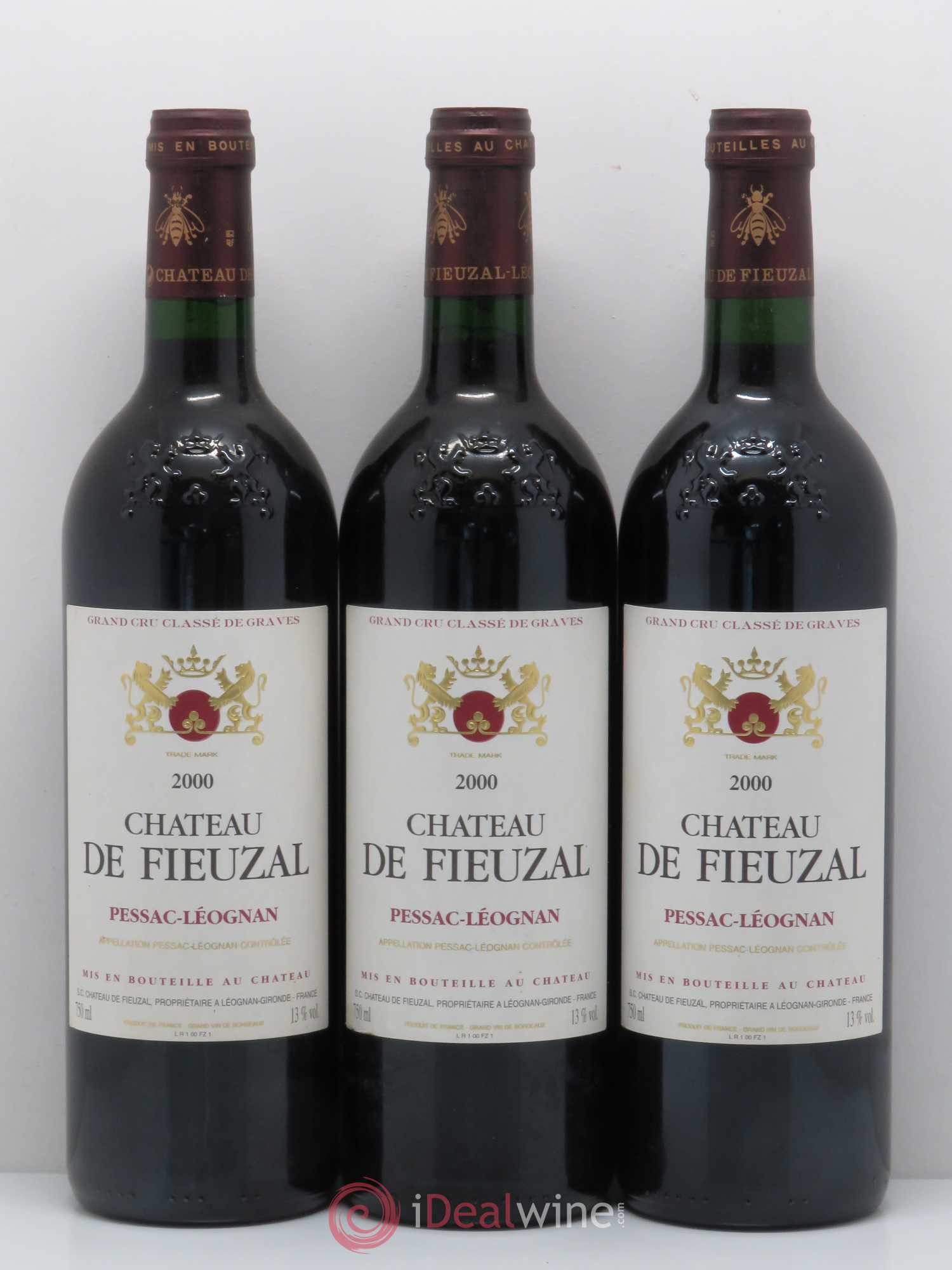 Château de Fieuzal Cru Classé de Graves 2000 - Lot de 12 bouteilles - 4