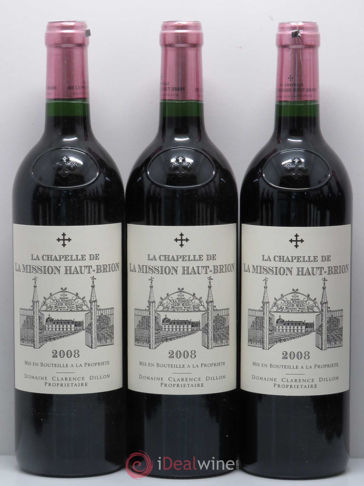 La Chapelle de La Mission Haut-Brion Second Vin 2008 - Lot de 12 bouteilles - 1