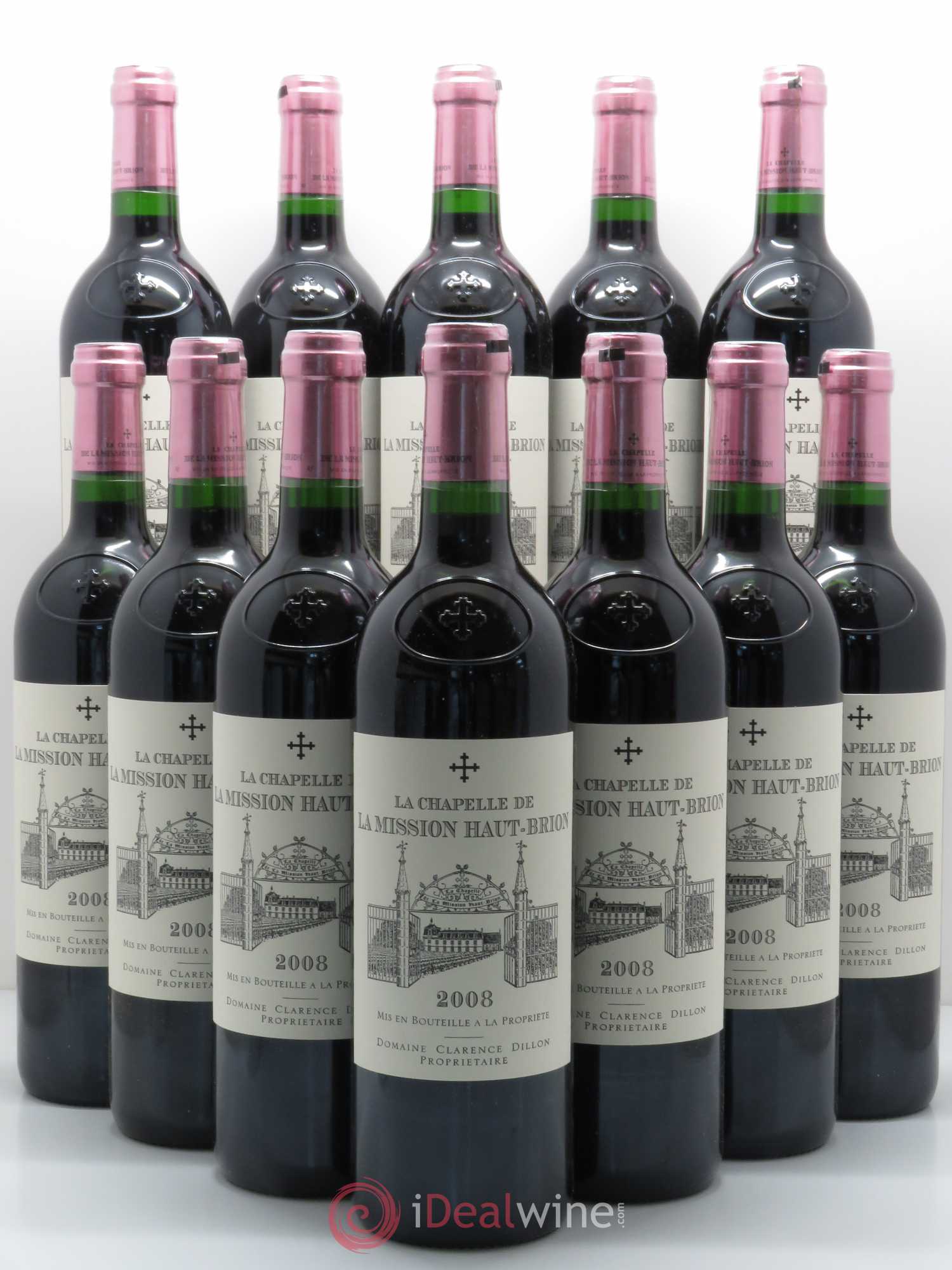 La Chapelle de La Mission Haut-Brion Second Vin 2008 - Lot de 12 bouteilles - 0