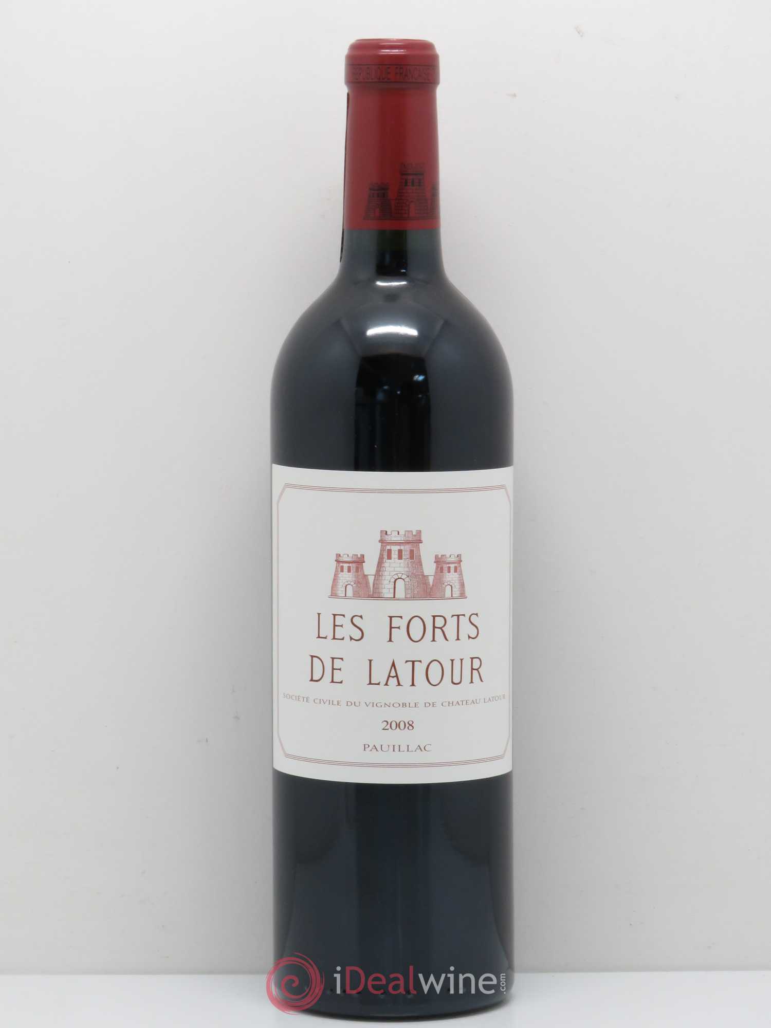 Les Forts de Latour Second Vin 2008 - Lot de 1 bouteille - 0