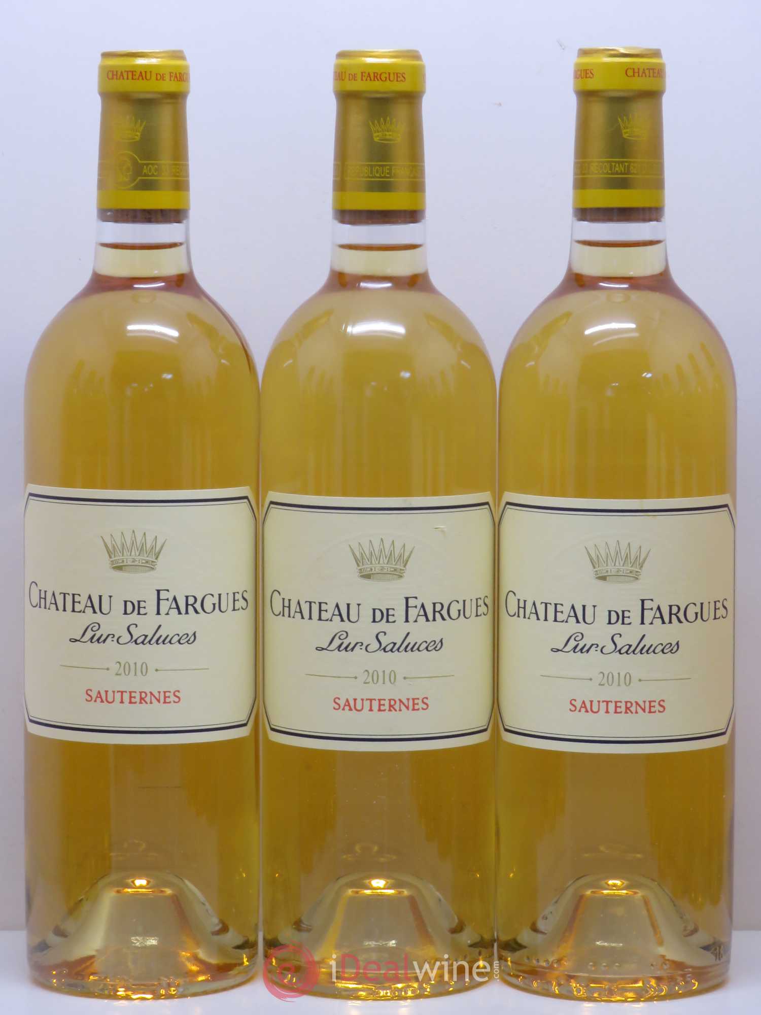 Château de Fargues 2010 - Lotto di 12 bottiglie - 1