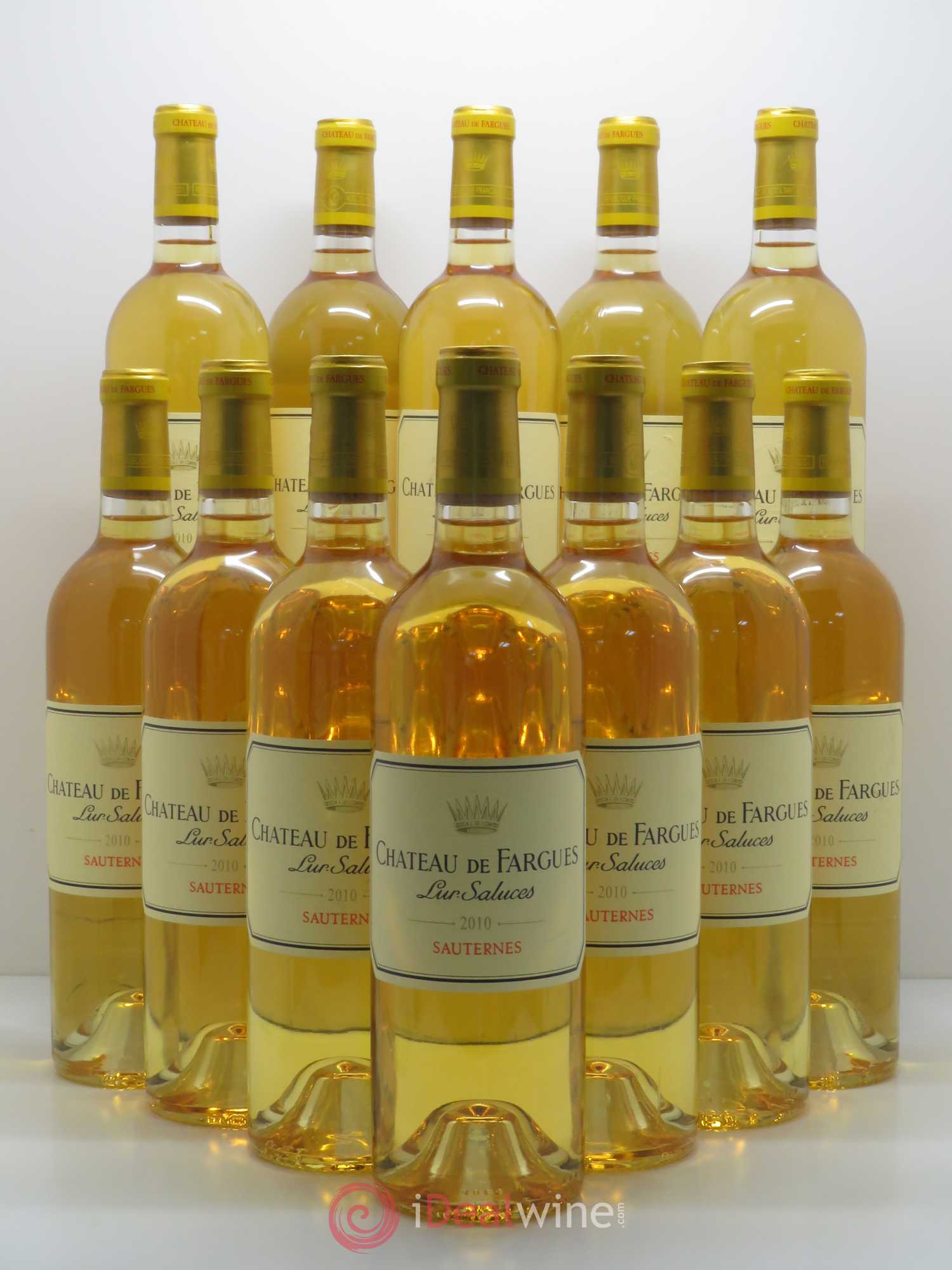 Château de Fargues 2010 - Lotto di 12 bottiglie - 0
