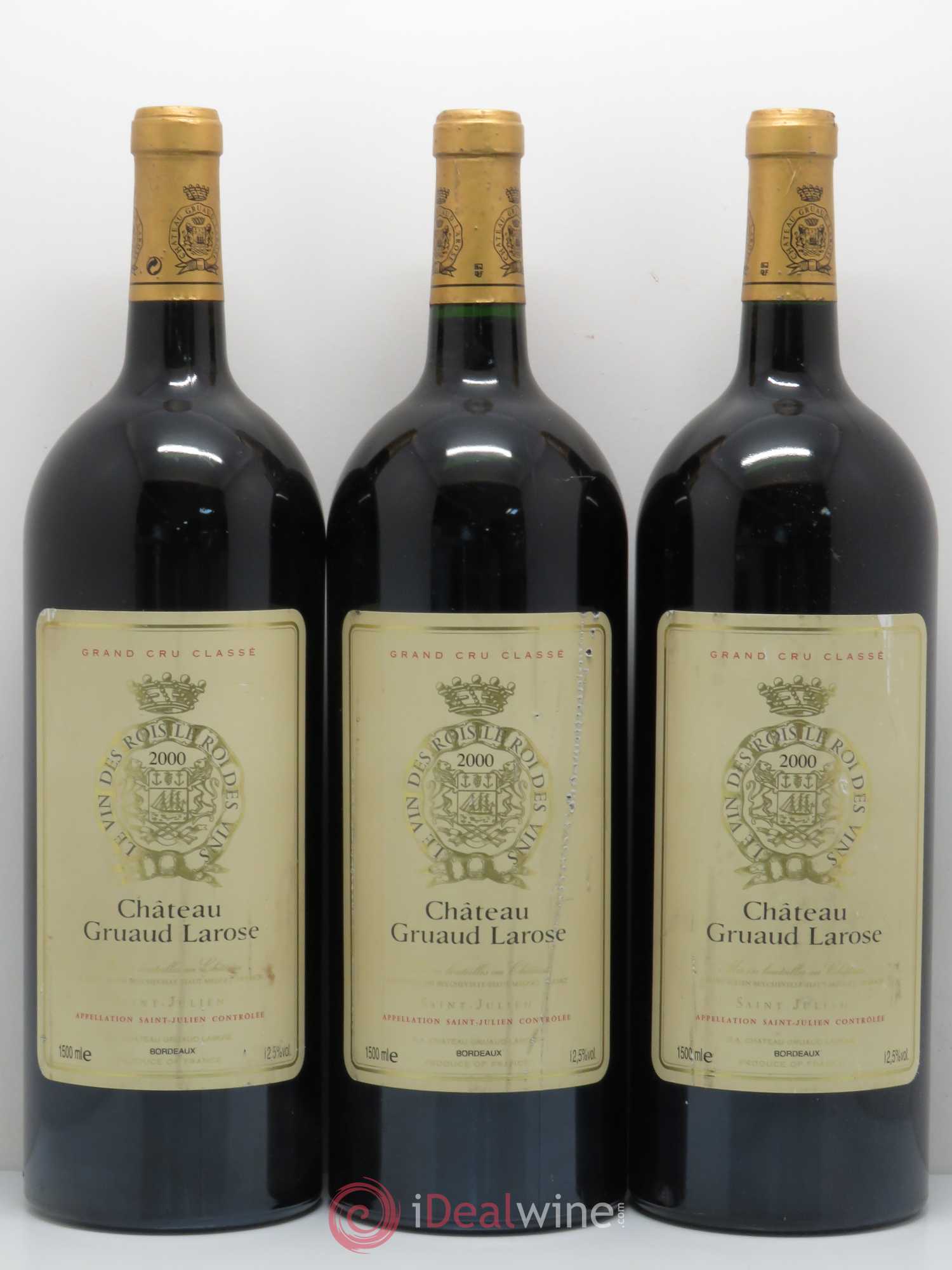 Château Gruaud Larose 2ème Grand Cru Classé 2000 - Lot de 6 magnums - 2