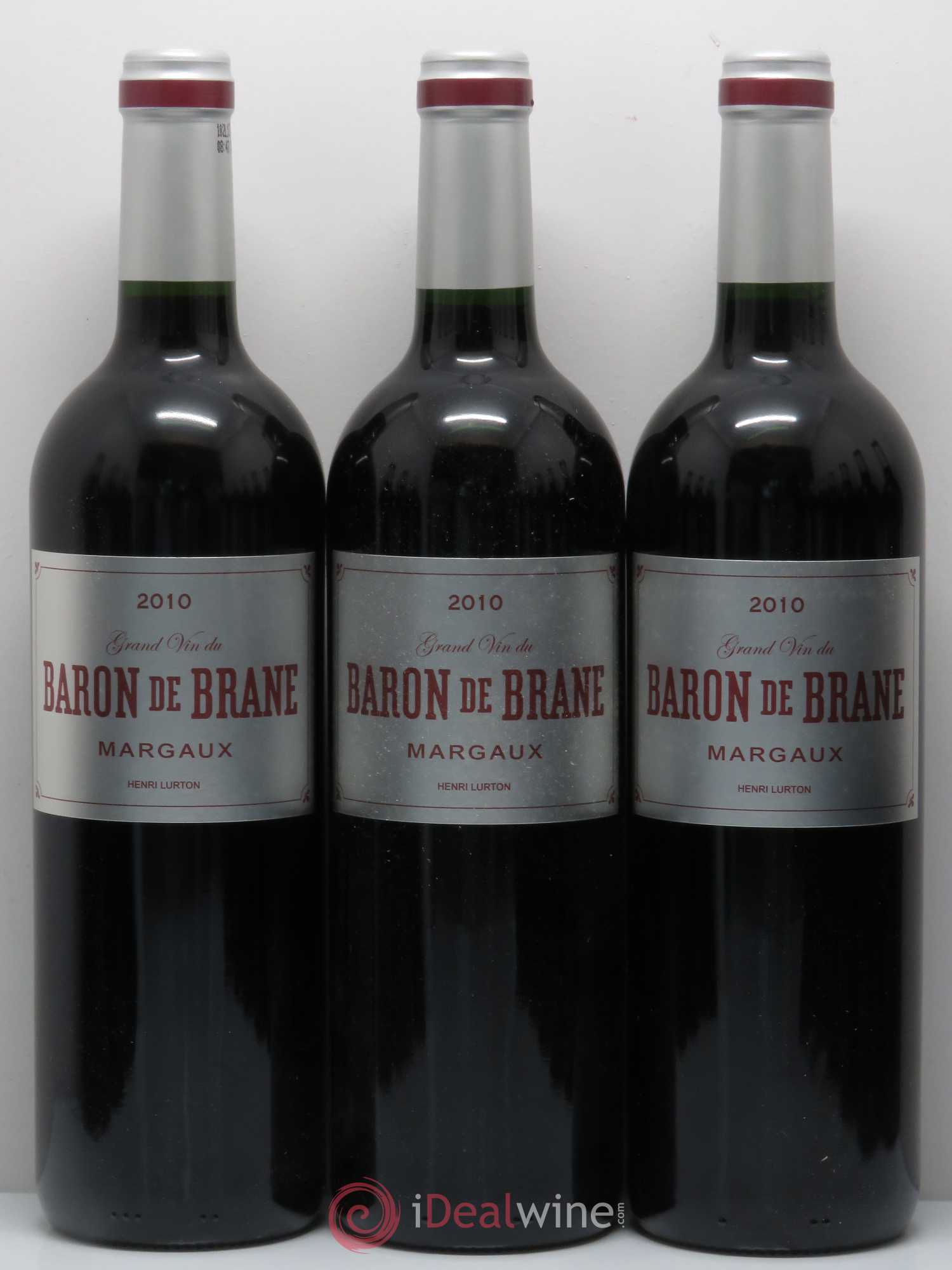 Baron de Brane Second Vin 2010 - Lot de 12 bouteilles - 1