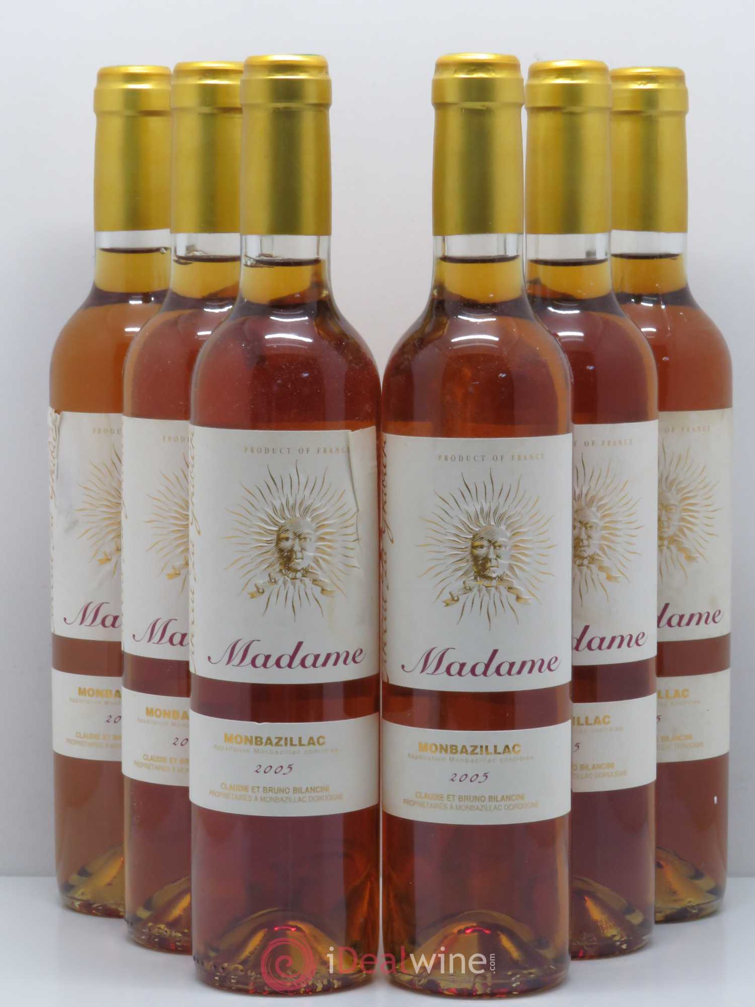 Monbazillac Château Tirecul La Gravière Cuvée Madame Bruno et Claudie Bilancini 2005 - Lotto di 6 bottiglie - 0