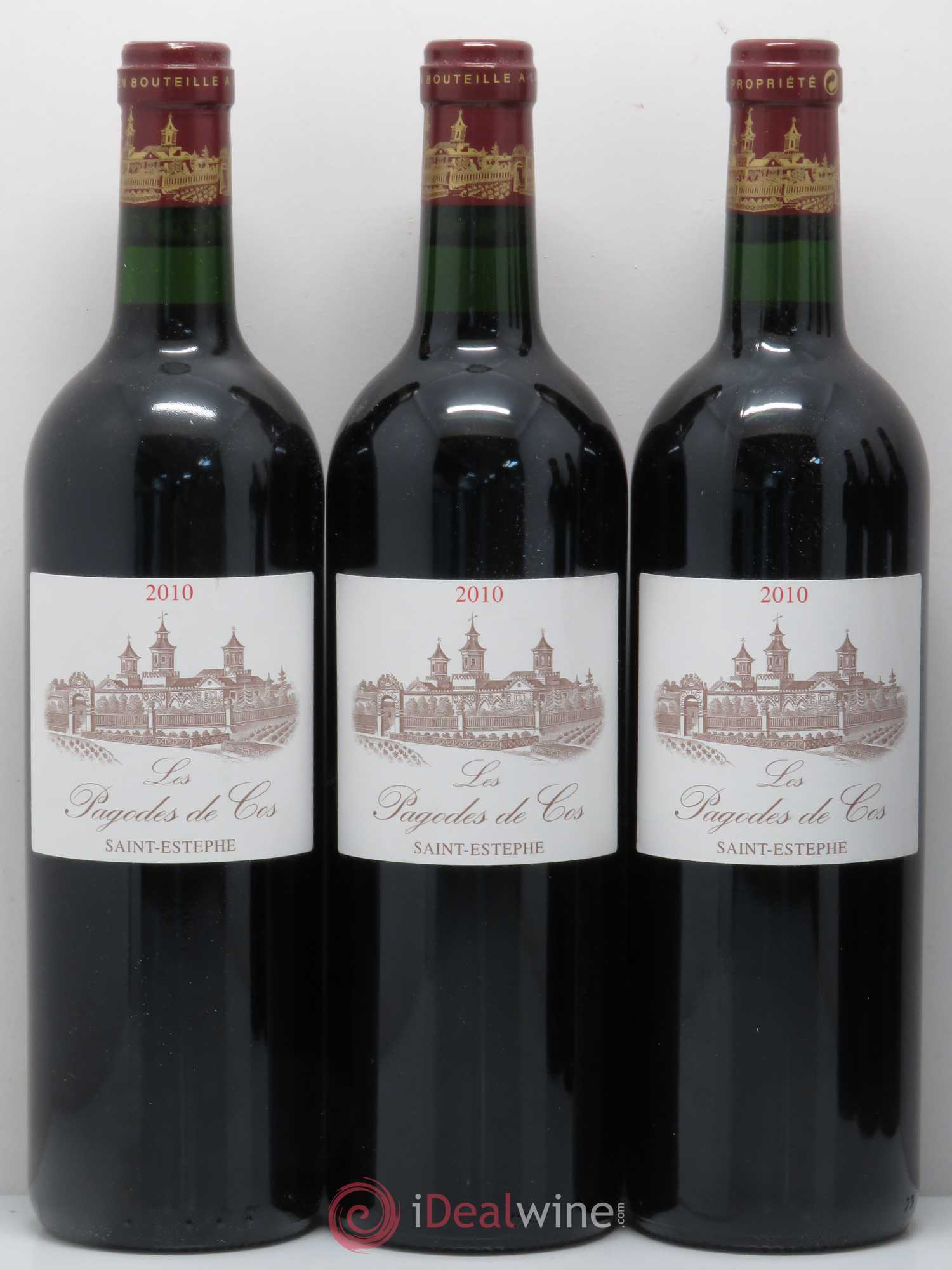 Les Pagodes de Cos Second Vin 2010 - Lot of 12 bottles - 3