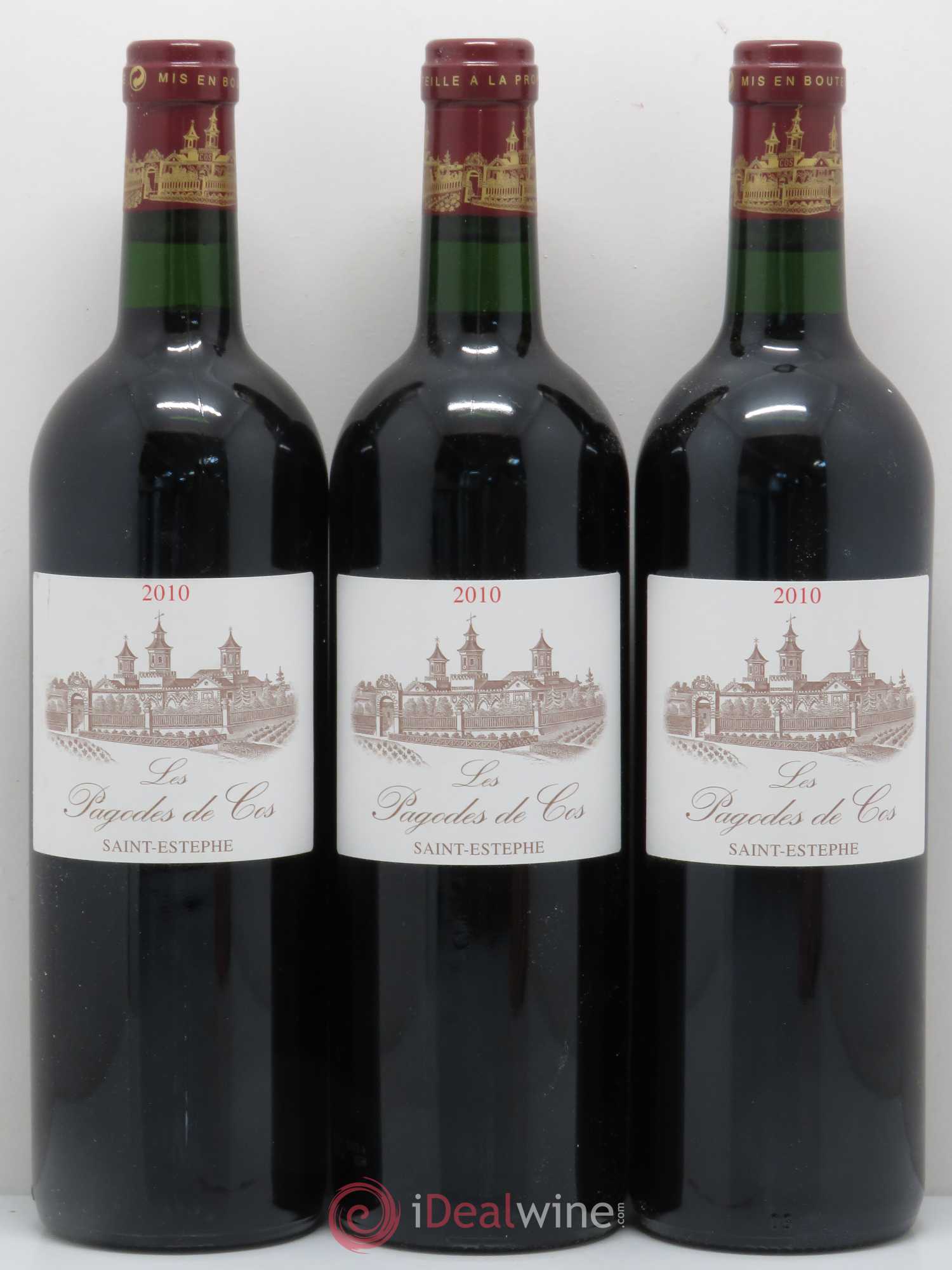 Les Pagodes de Cos Second Vin 2010 - Lot of 12 bottles - 4