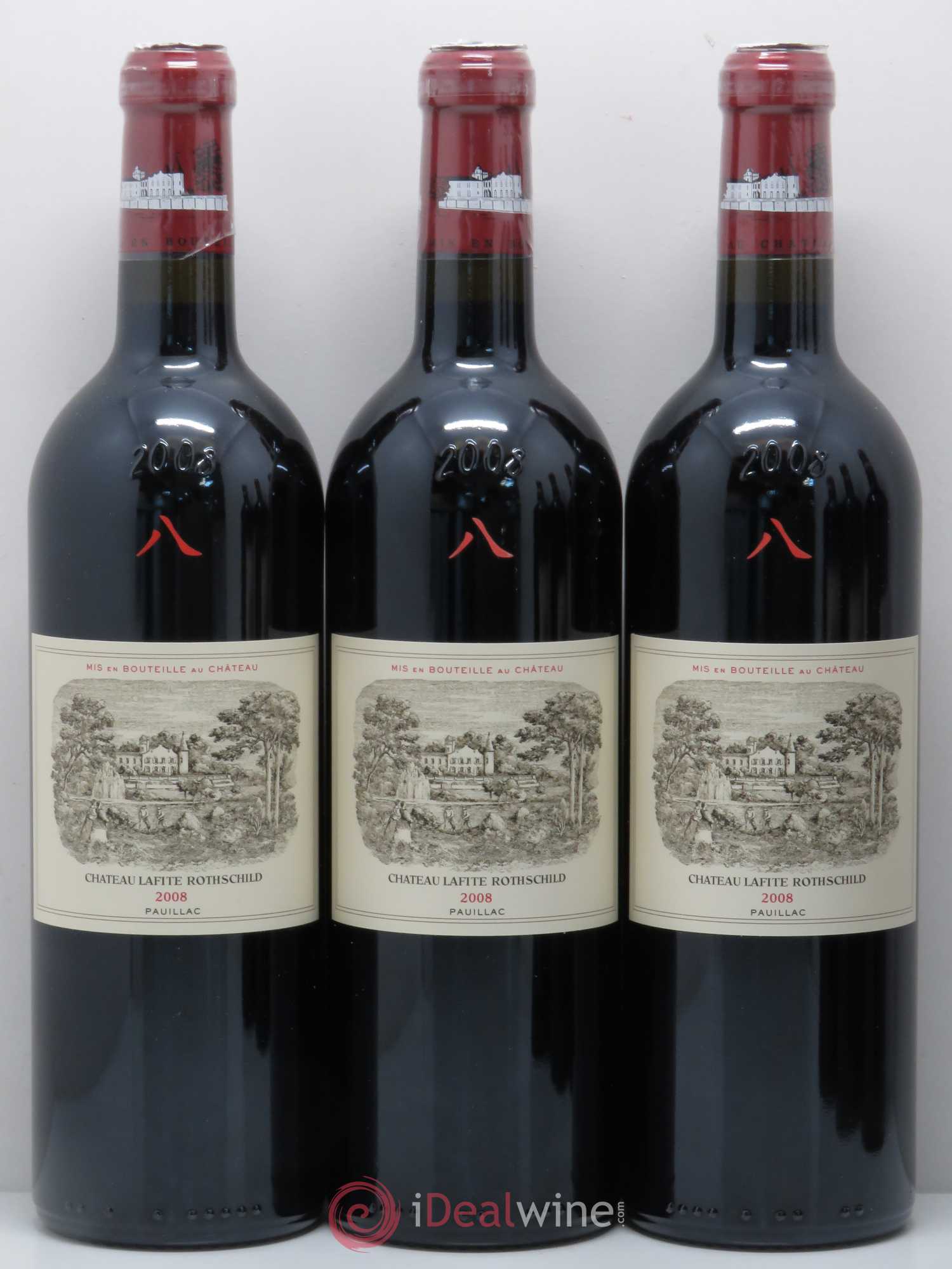 Château Lafite Rothschild 1er Grand Cru Classé 2008 - Lot de 6 bouteilles - 3