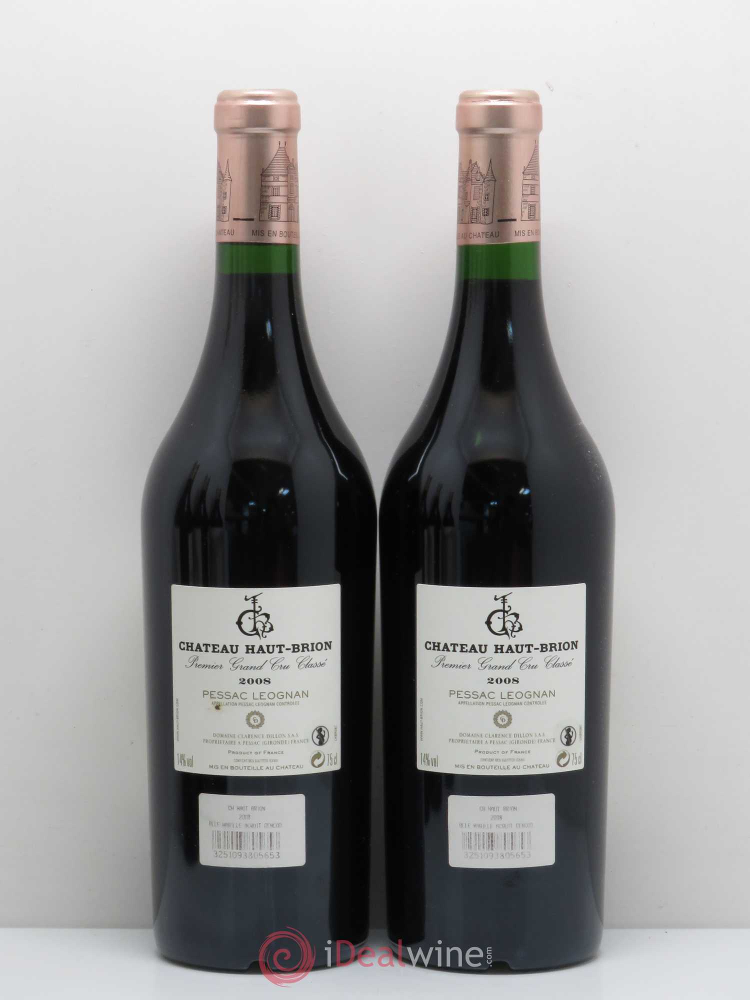 Château Haut Brion 1er Grand Cru Classé 2008 - Lot de 5 bouteilles - 4