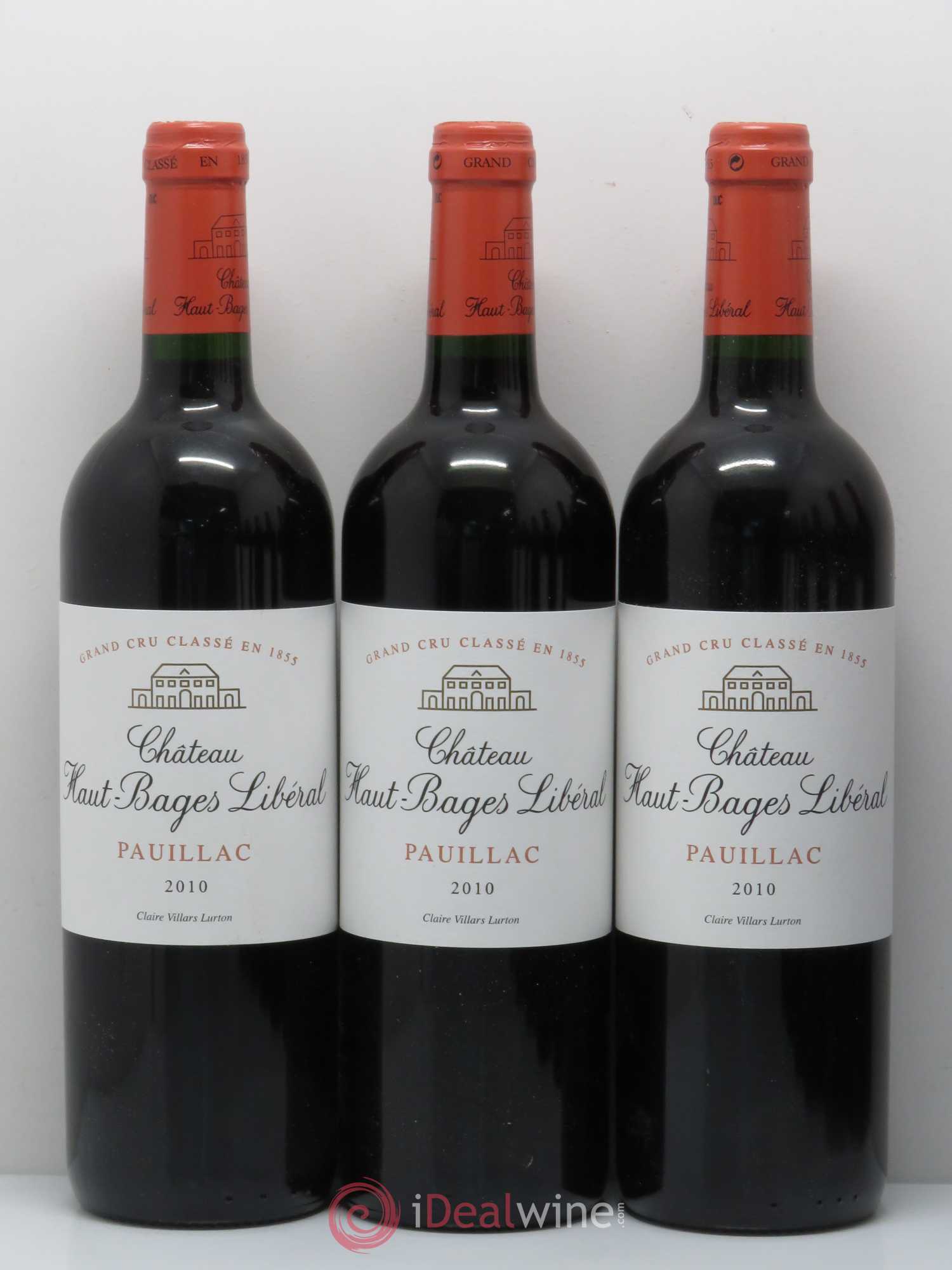 Château Haut Bages Libéral 5ème Grand Cru Classé 2010 - Lot de 12 bouteilles - 2