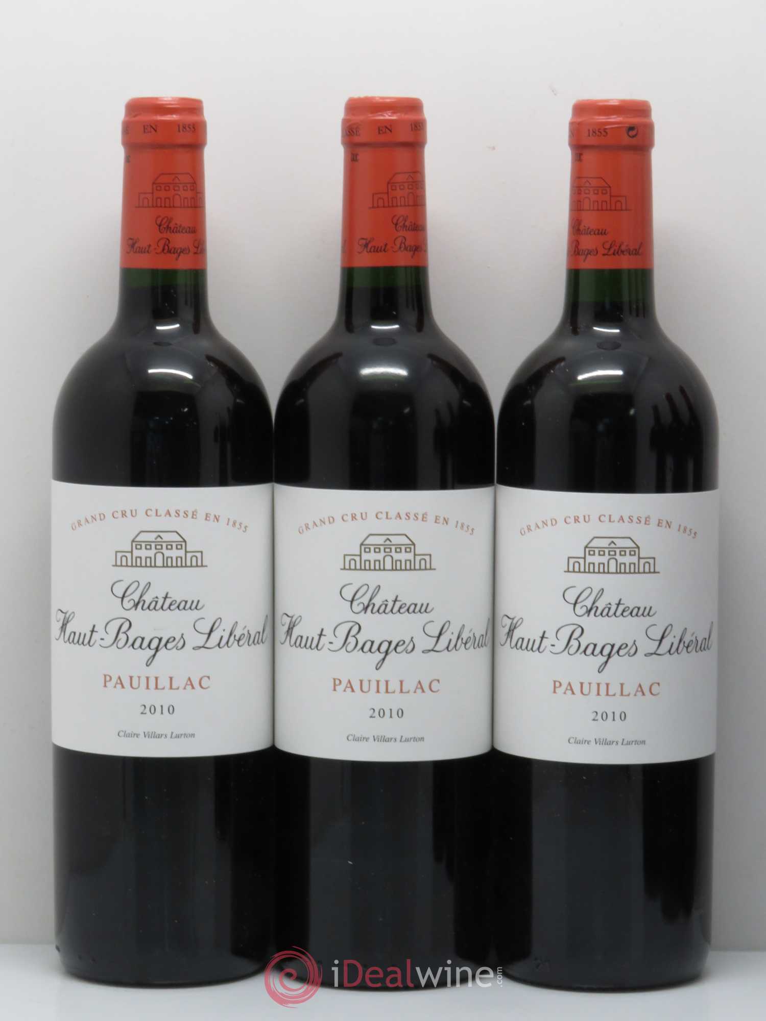 Château Haut Bages Libéral 5ème Grand Cru Classé 2010 - Lot de 12 bouteilles - 3
