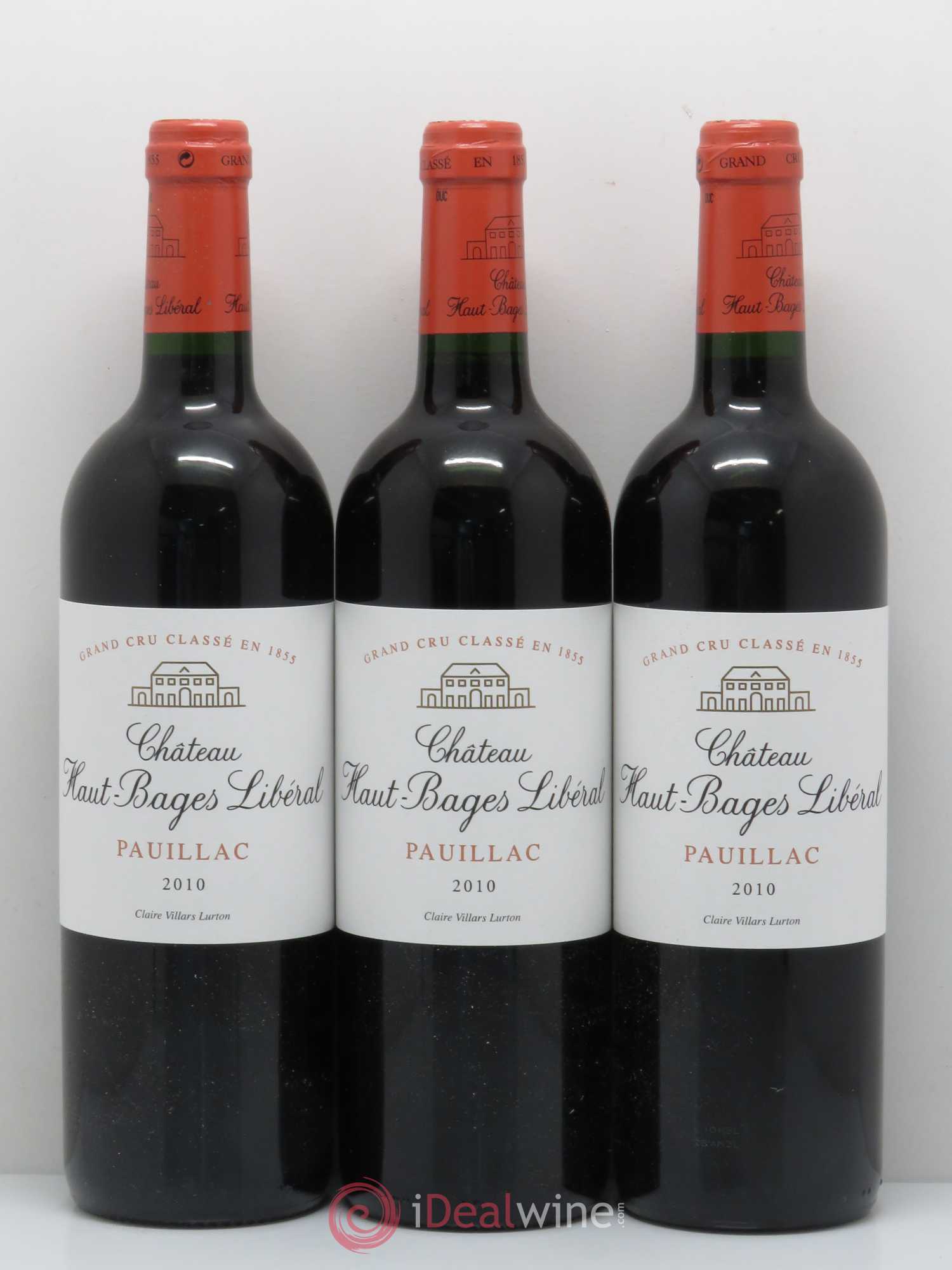 Château Haut Bages Libéral 5ème Grand Cru Classé 2010 - Lot de 12 bouteilles - 4