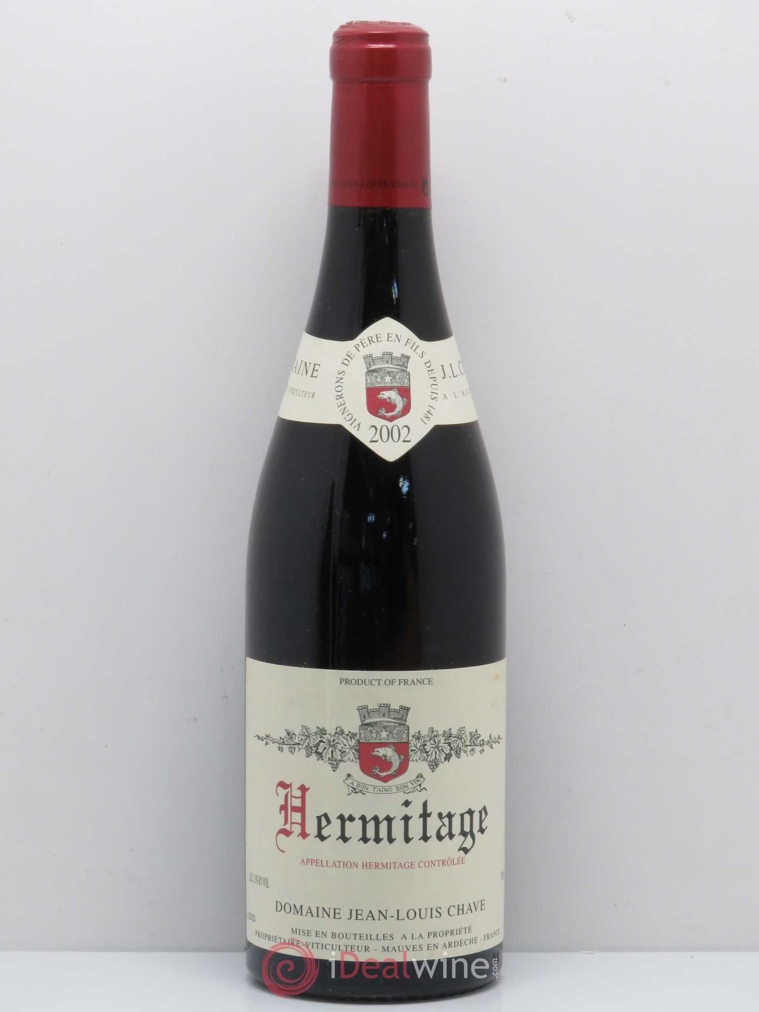 Hermitage Jean-Louis Chave 2002 - Lot de 1 bouteille - 0