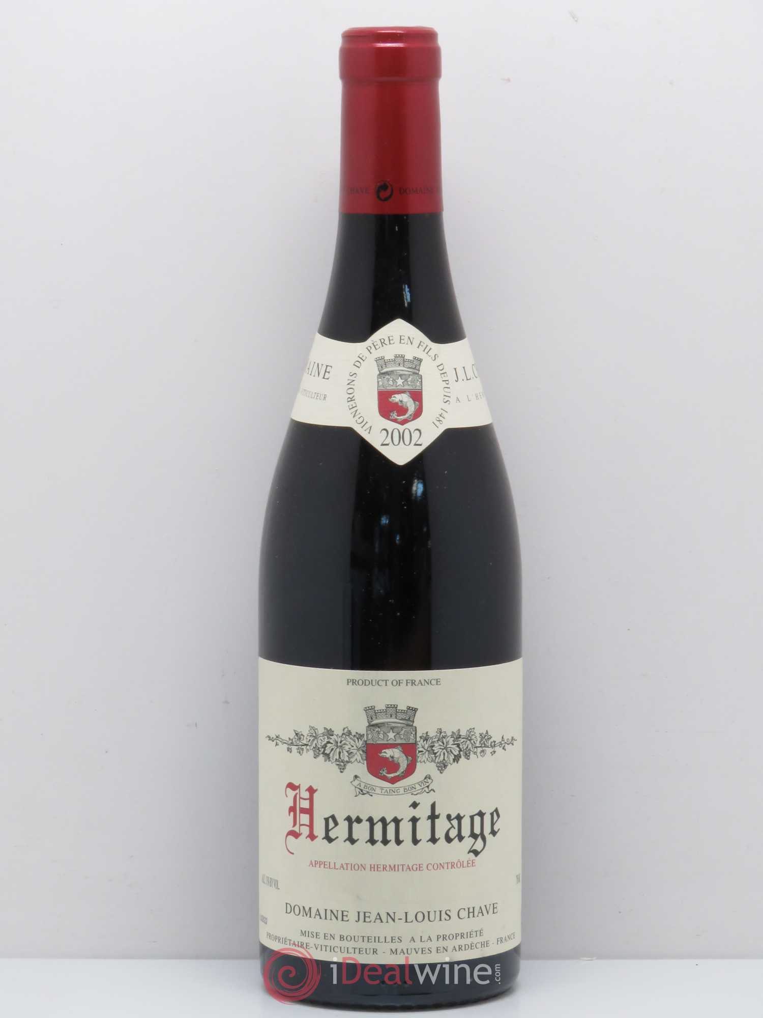 Hermitage Jean-Louis Chave 2002 - Lot de 1 bouteille - 0