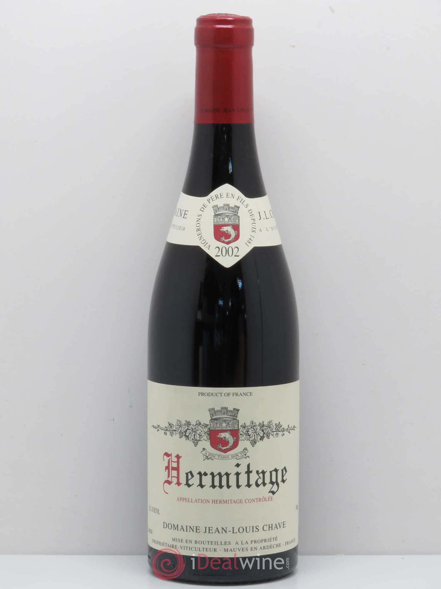 Hermitage Jean-Louis Chave 2002 - Lot de 1 bouteille - 0