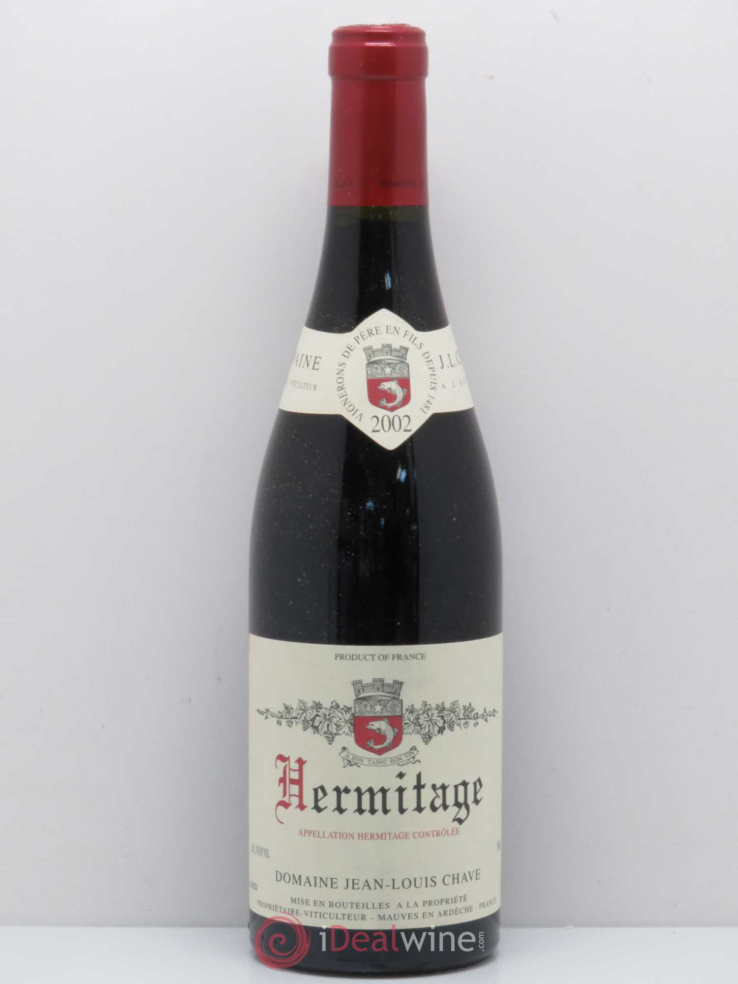 Hermitage Jean-Louis Chave 2002 - Lot de 1 bouteille - 0
