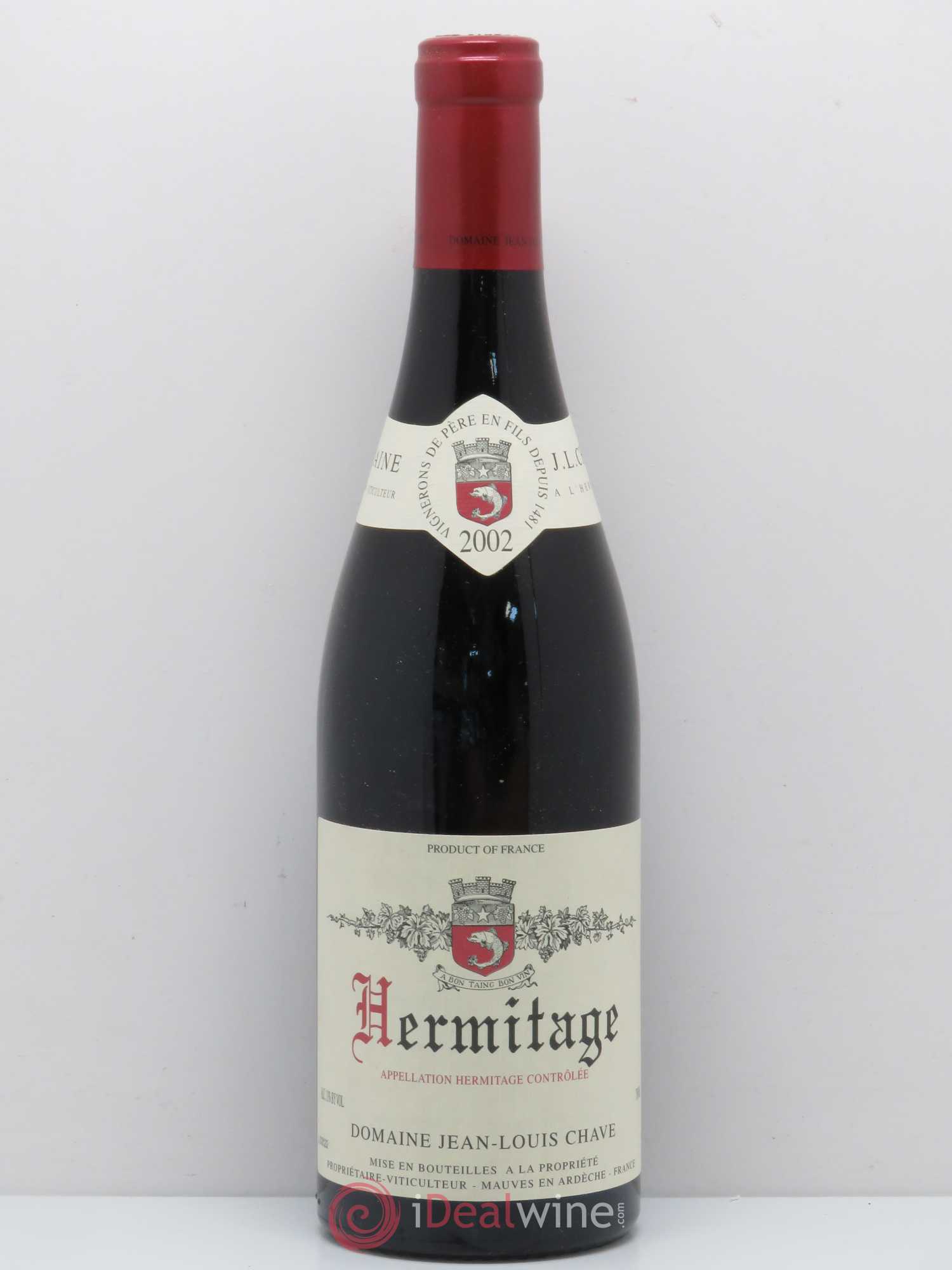 Hermitage Jean-Louis Chave 2002 - Lot de 1 bouteille - 0