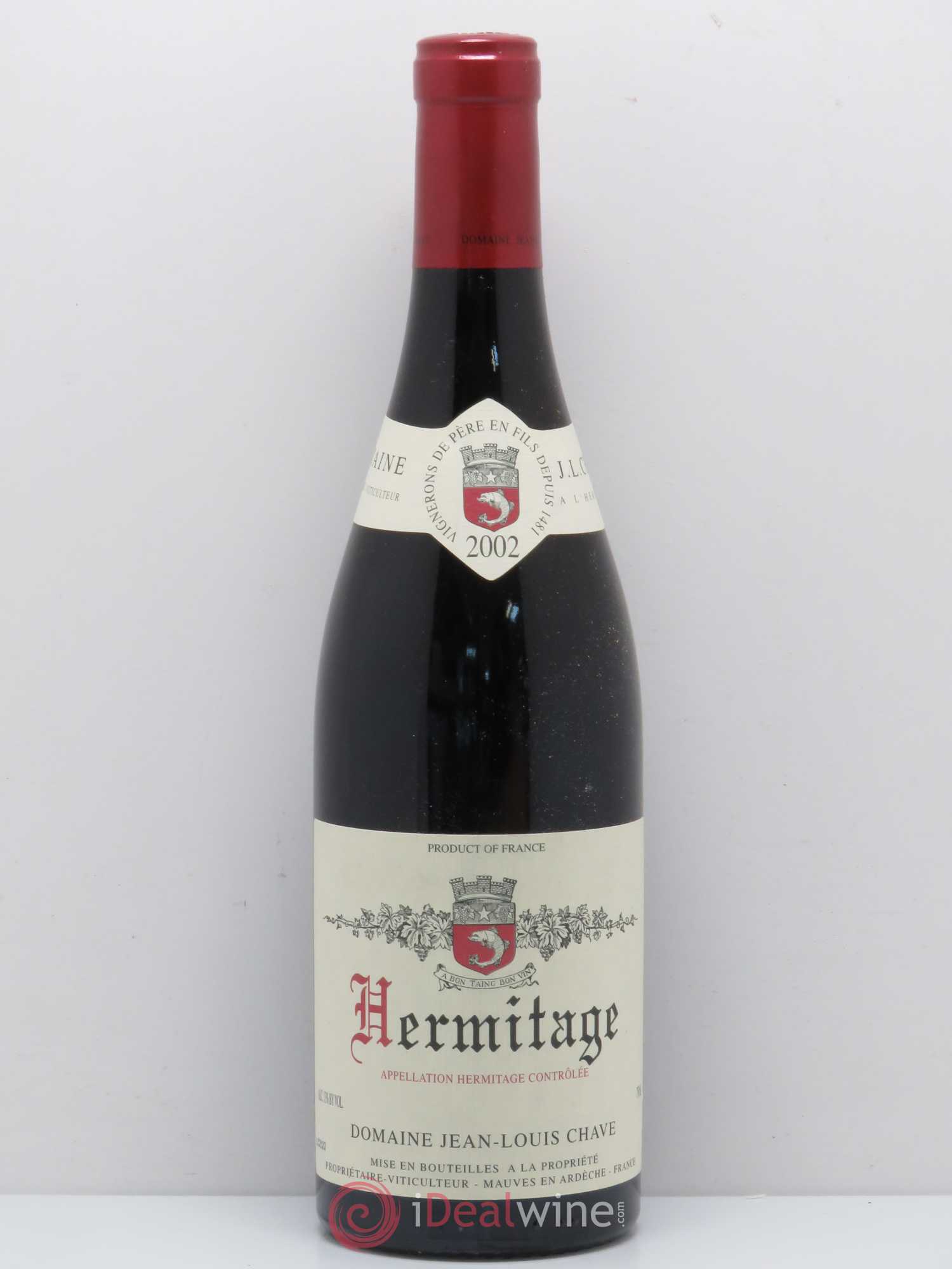 Hermitage Jean-Louis Chave 2002 - Lot de 1 bouteille - 0