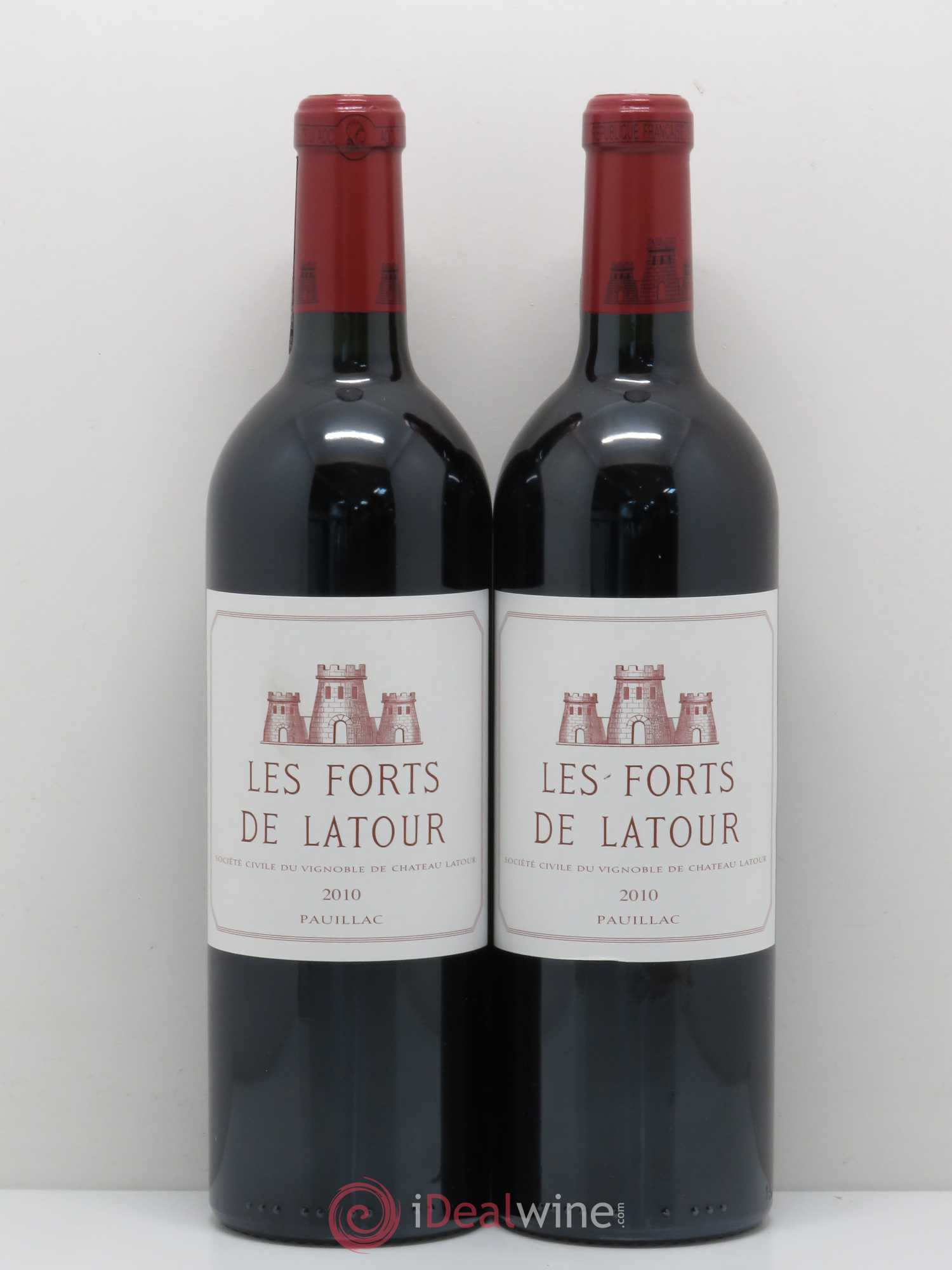 Les Forts de Latour Second Vin 2010 - Lot de 2 bouteilles - 0