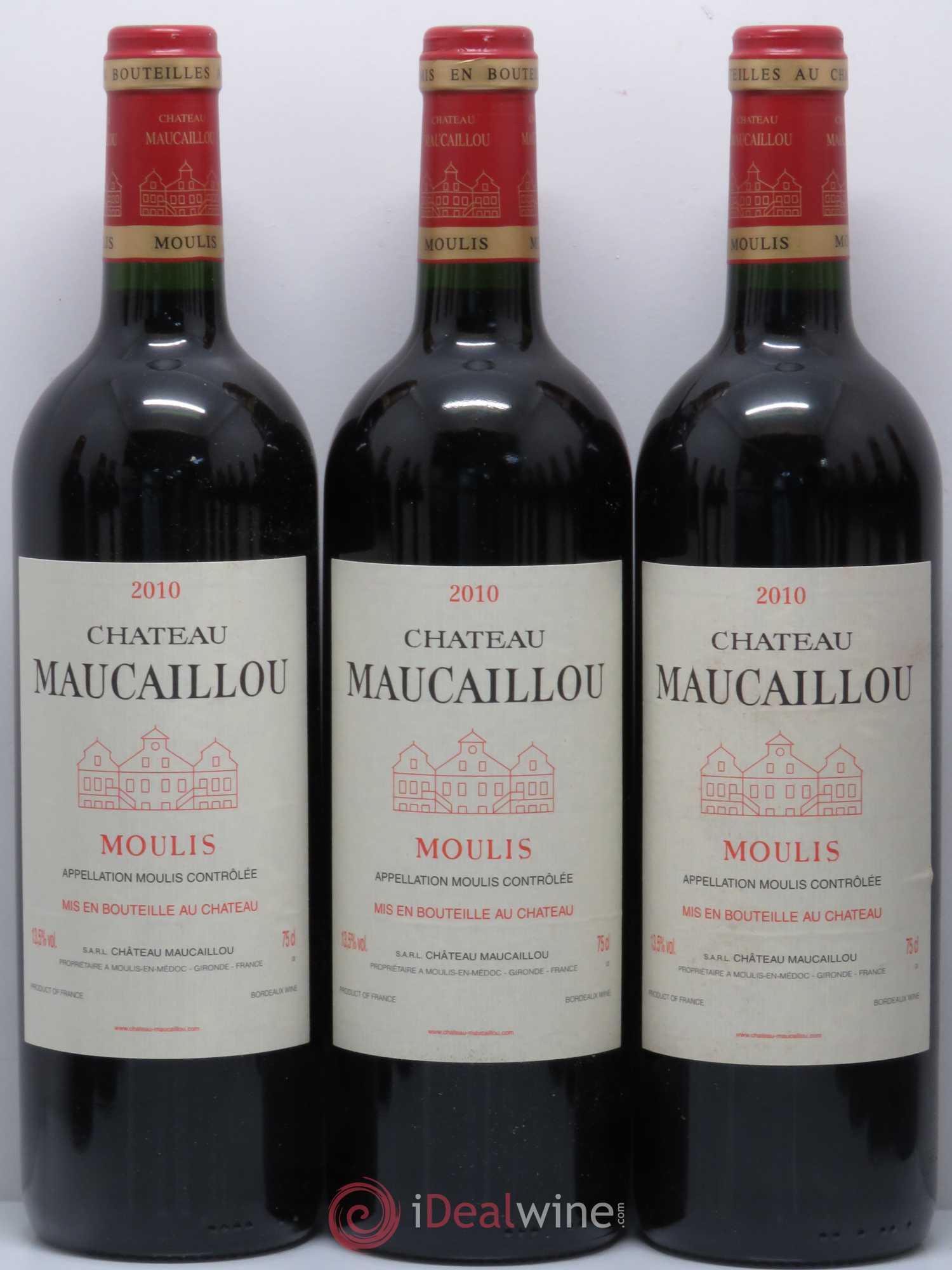 Château Maucaillou 2010 - Lot de 12 bouteilles - 2