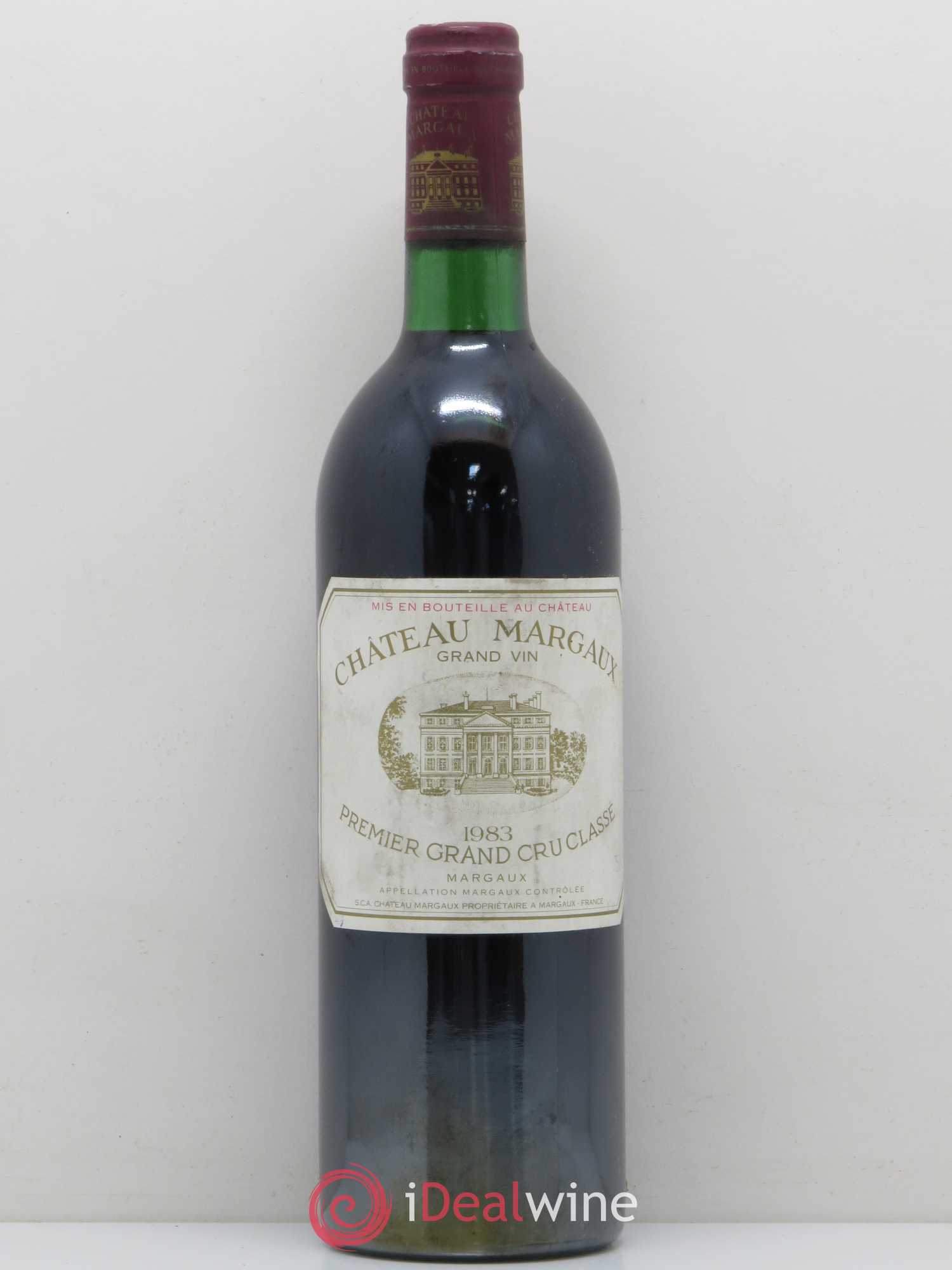 Château Margaux 1er Grand Cru Classé 1983 - Lot de 1 bouteille - 0