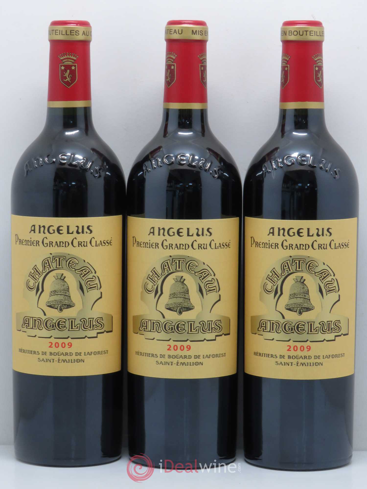 Château Angélus 1er Grand Cru Classé A 2009 - Lot de 12 bouteilles - 1