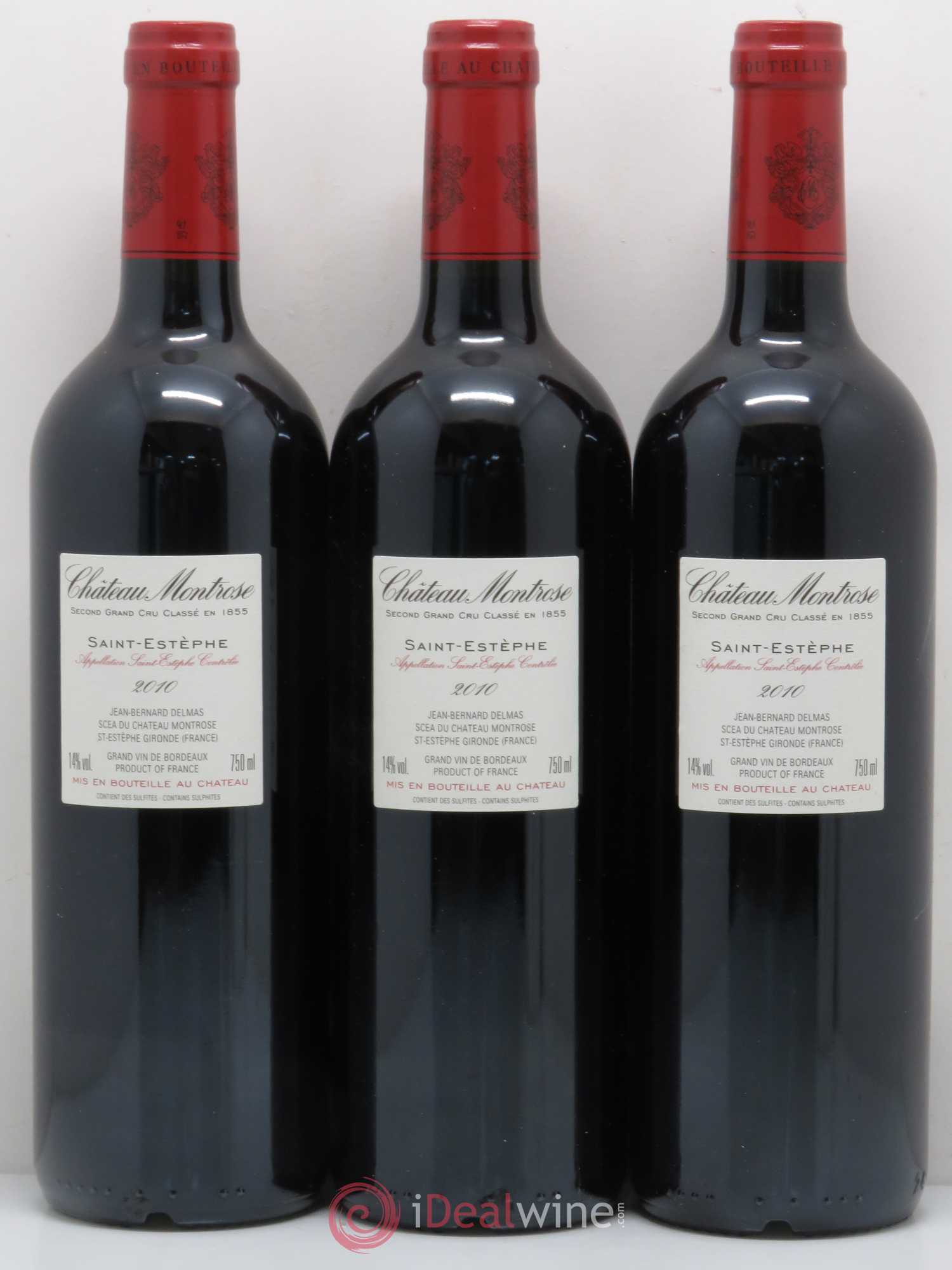 Château Montrose 2ème Grand Cru Classé 2010 - Lot de 6 bouteilles - 3