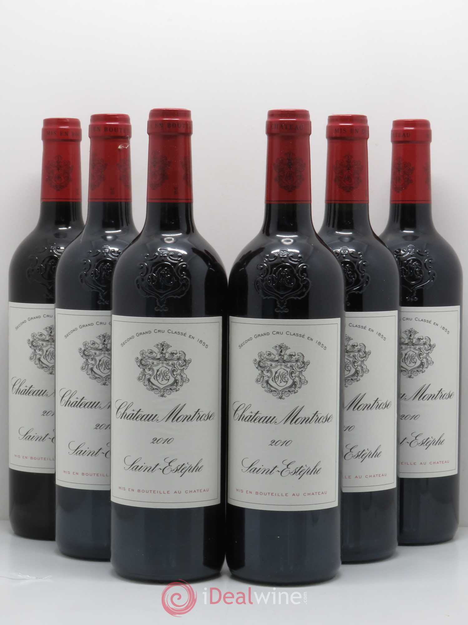 Château Montrose 2ème Grand Cru Classé 2010 - Lot de 6 bouteilles - 0