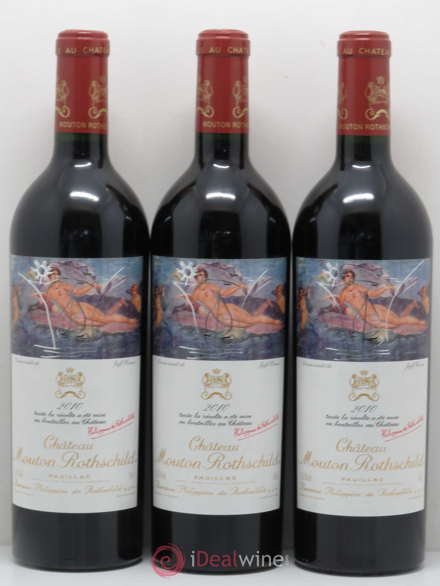 Château Mouton Rothschild 1er Grand Cru Classé 2010 - Lot de 6 bouteilles - 2