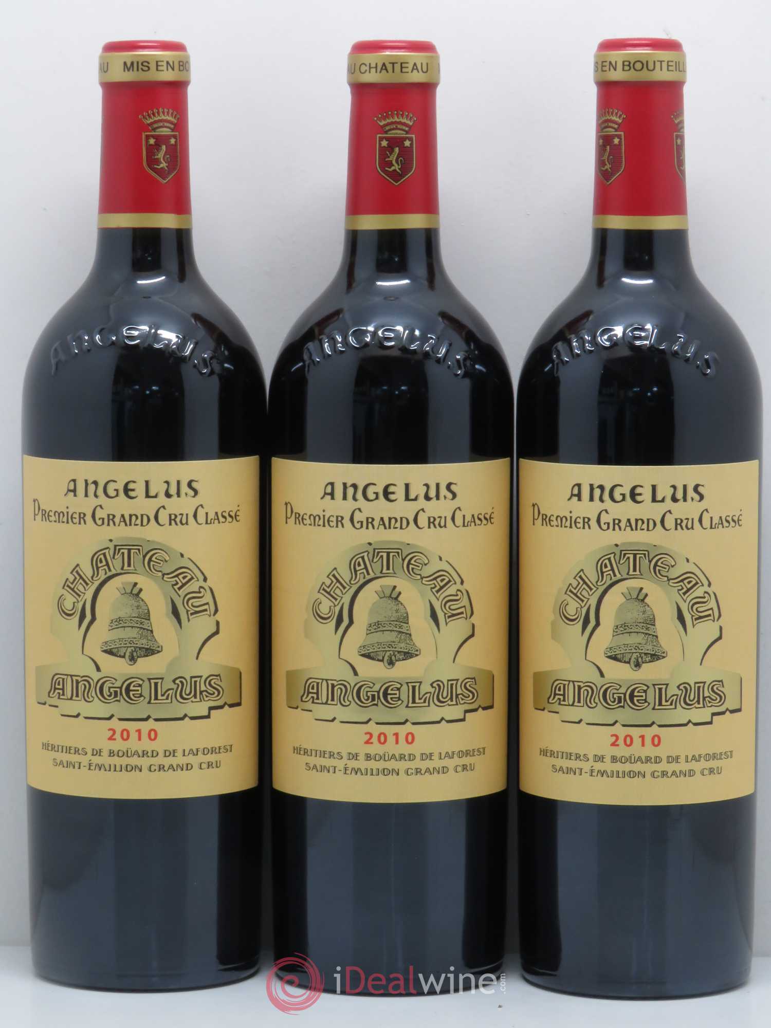 Château Angélus 1er Grand Cru Classé A 2010 - Lot de 6 bouteilles - 1