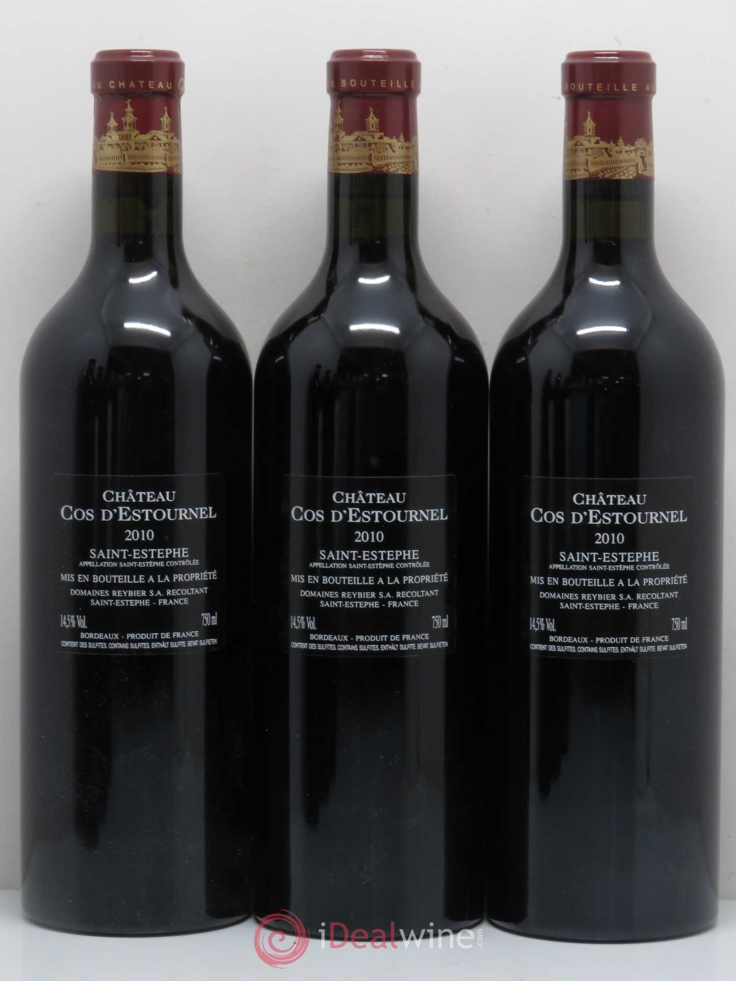 Cos d'Estournel 2ème Grand Cru Classé 2010 - Lot de 6 bouteilles - 2