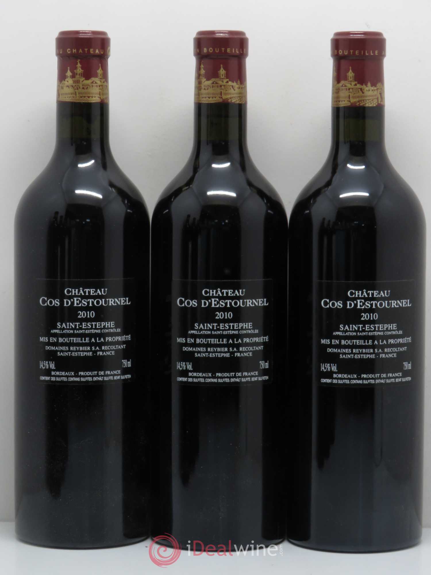 Cos d'Estournel 2ème Grand Cru Classé 2010 - Lot de 6 bouteilles - 4