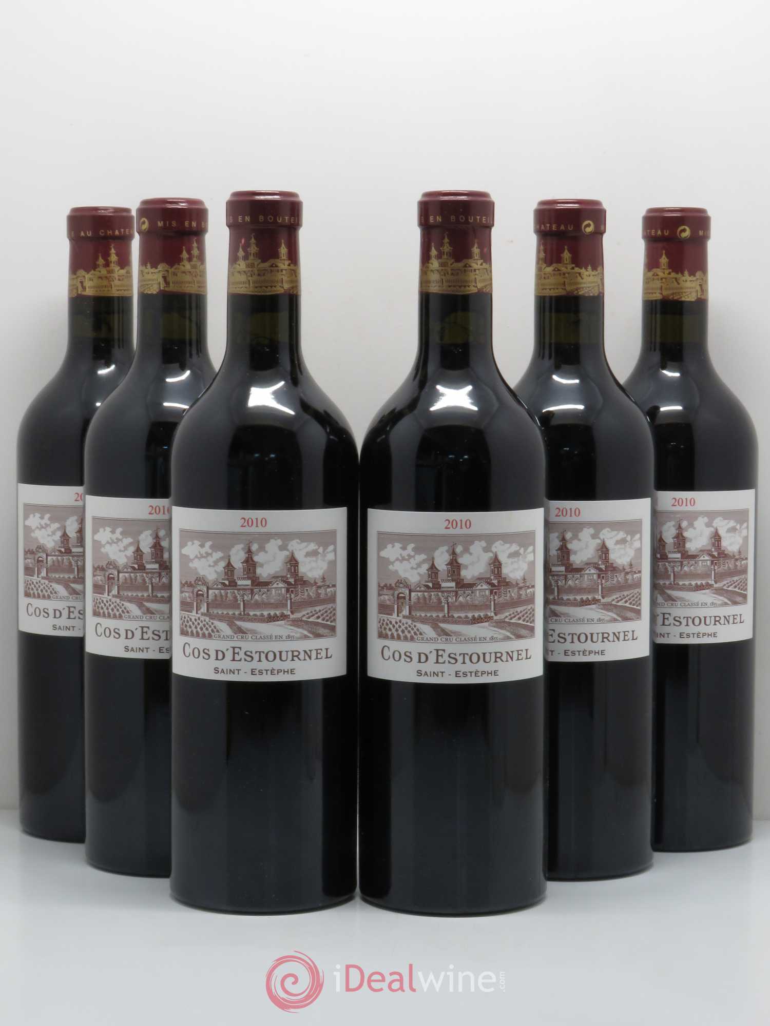 Cos d'Estournel 2ème Grand Cru Classé 2010 - Lot de 6 bouteilles - 0