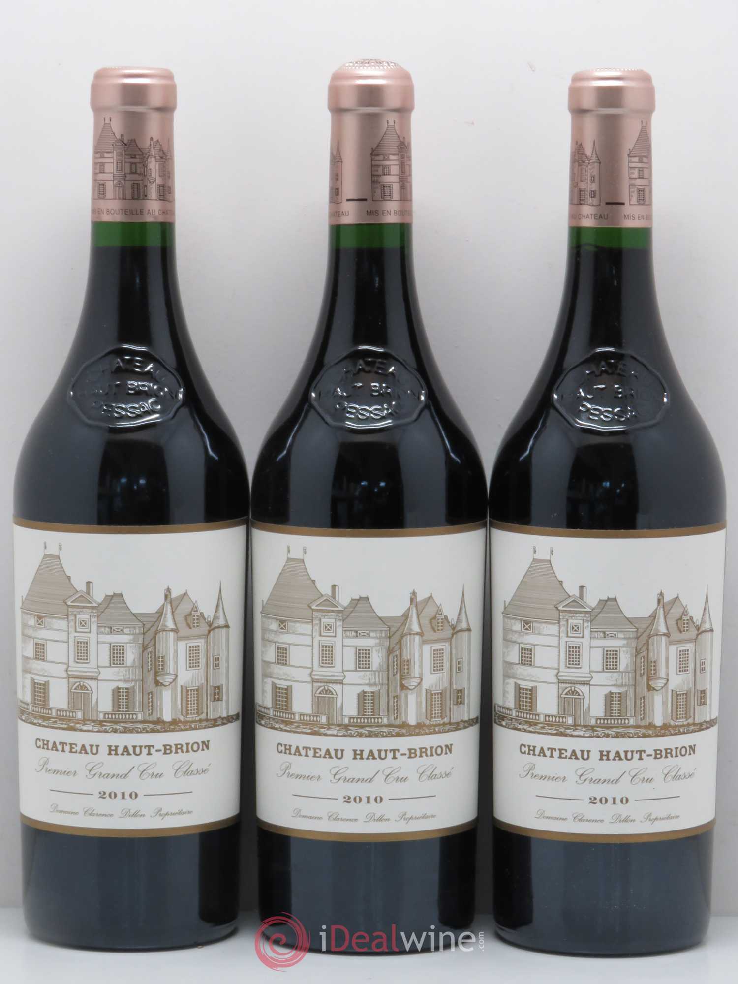 Château Haut Brion 1er Grand Cru Classé 2010 - Lot de 6 bouteilles - 1