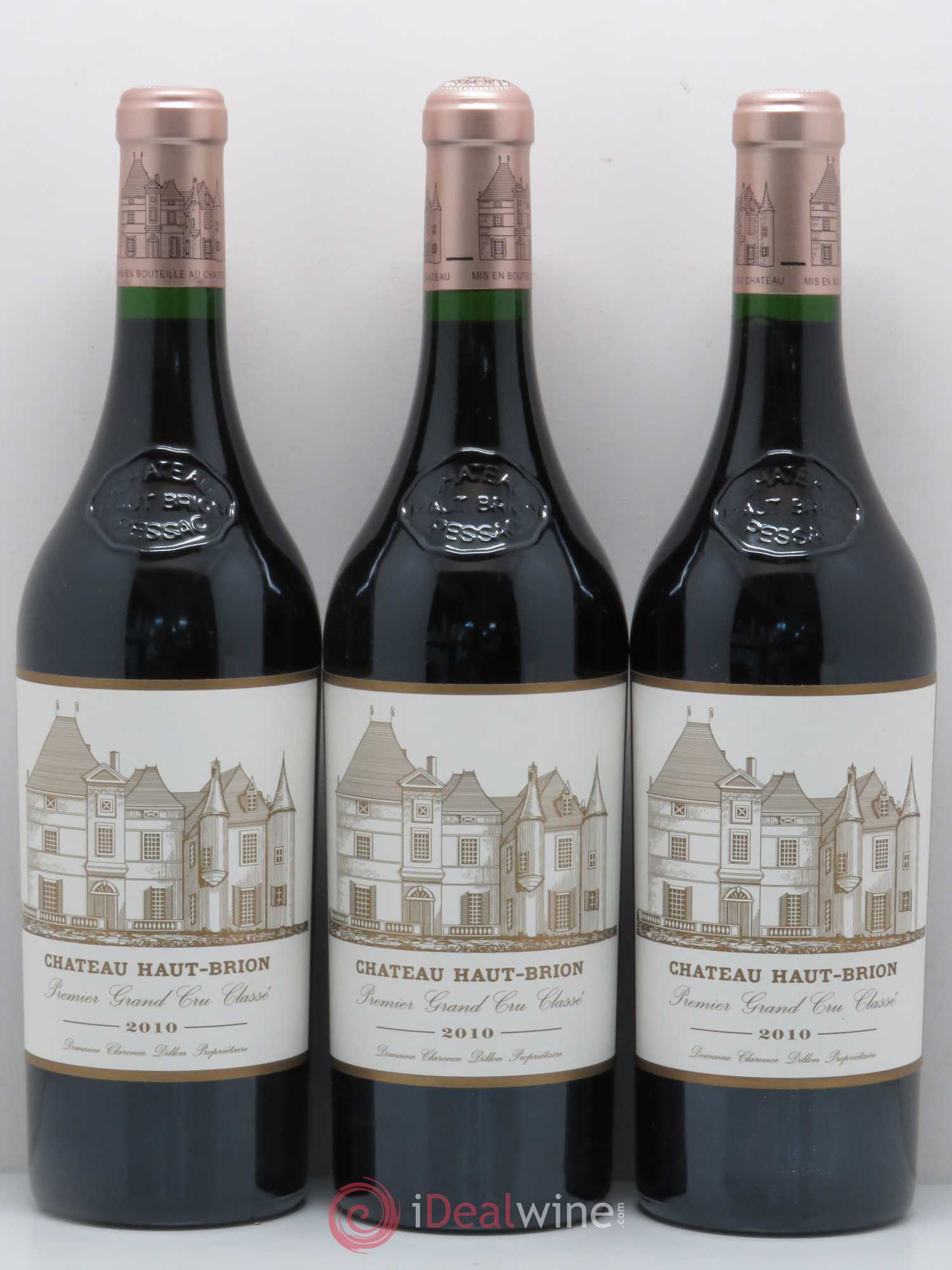 Château Haut Brion 1er Grand Cru Classé 2010 - Lot de 6 bouteilles - 2