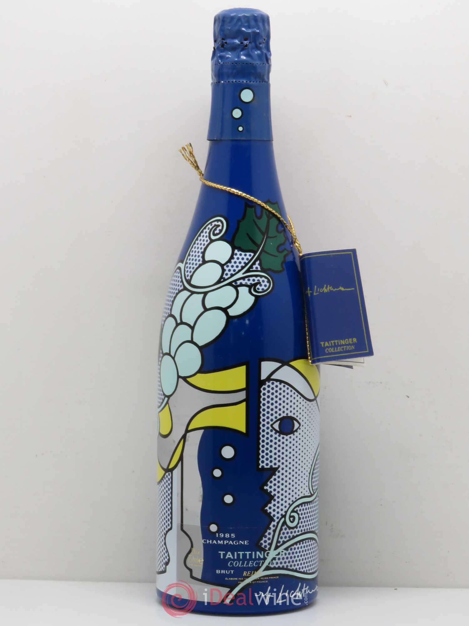 1985 - Collection Lichtenstein Taittinger 1985 - Lot de 1 bouteille - 0