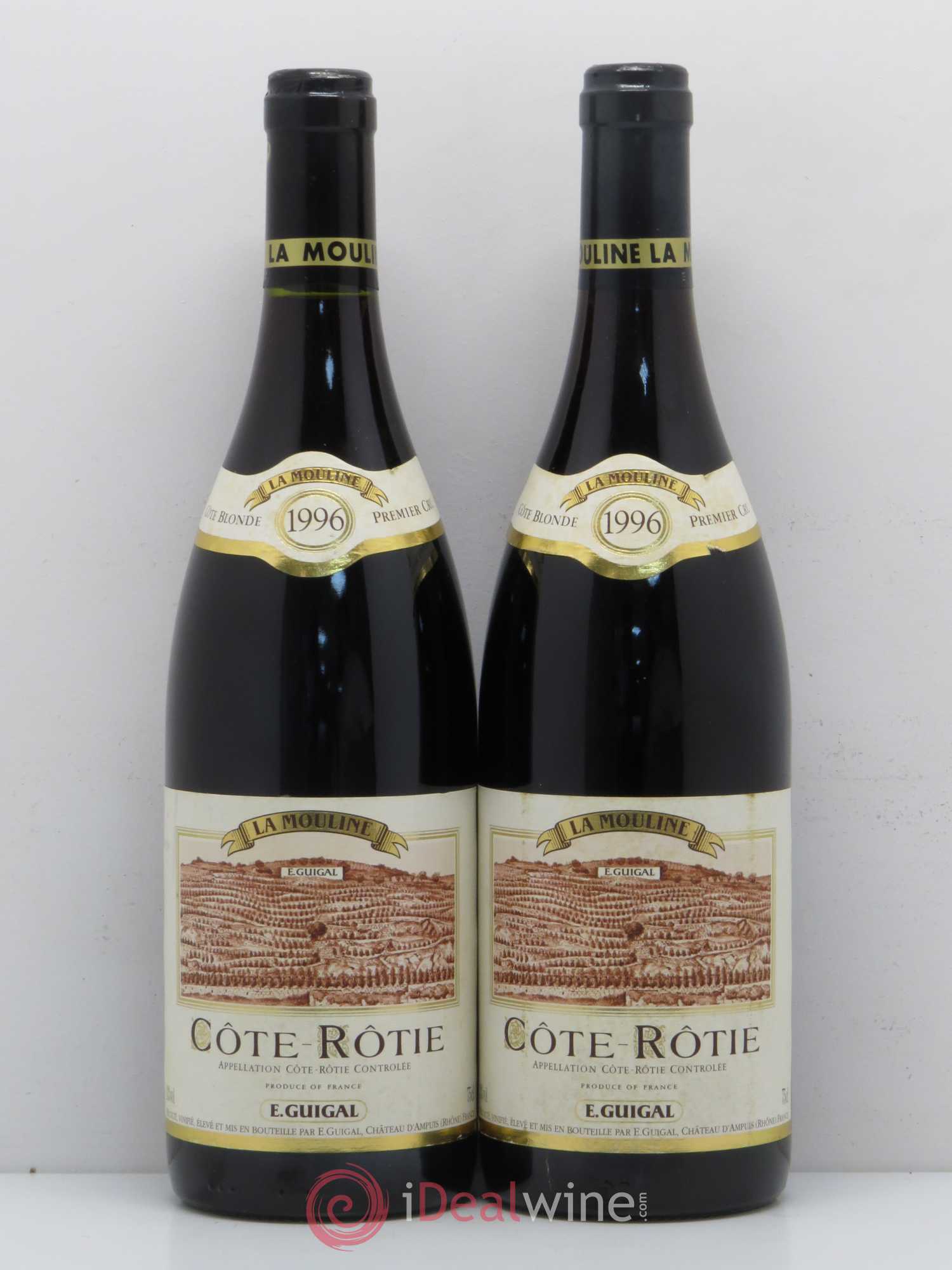 Côte-Rôtie La Mouline Guigal 1996 - Lot de 2 bouteilles - 0