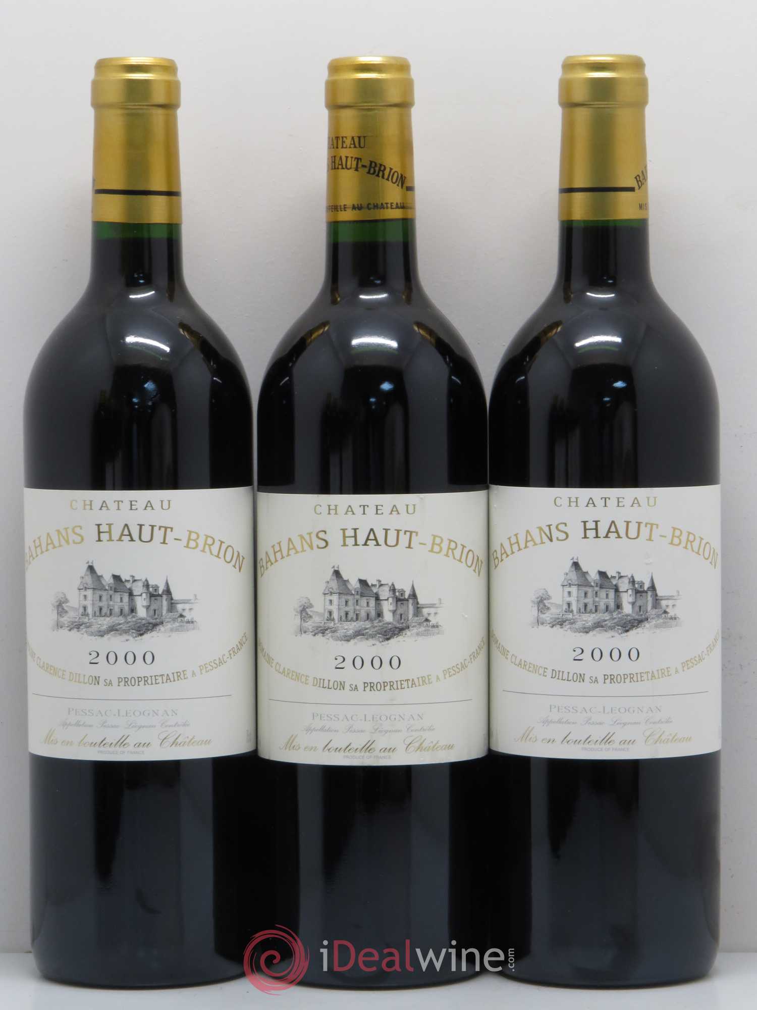 Clarence (Bahans) de Haut-Brion Second Vin 2000 - Lot de 12 bouteilles - 1