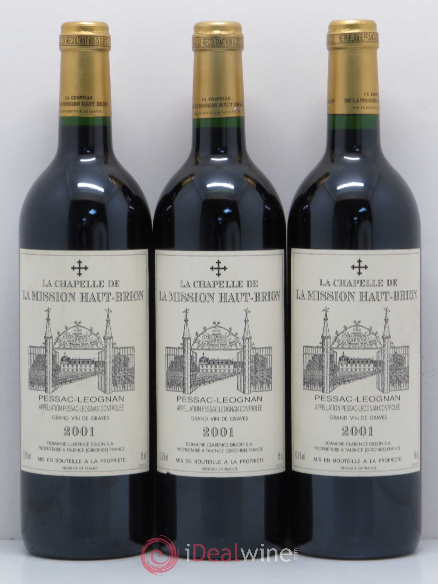 La Chapelle de La Mission Haut-Brion Second Vin 2001 - Lot de 12 bouteilles - 4