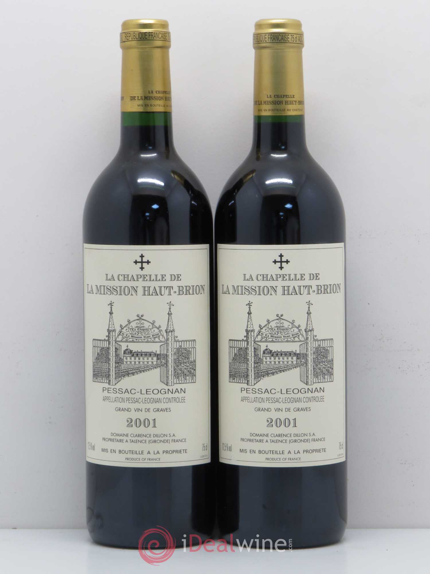 La Chapelle de La Mission Haut-Brion Second Vin 2001 - Lot de 5 bouteilles - 2