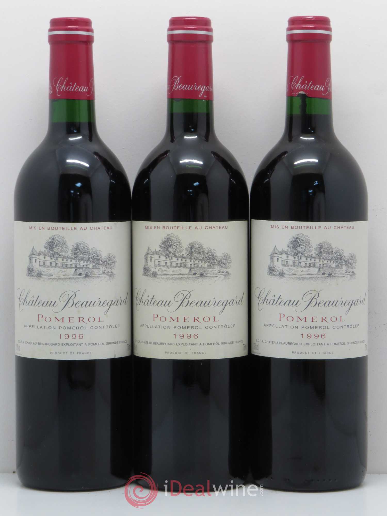 Château Beauregard 1996 - Lot de 6 bouteilles - 2