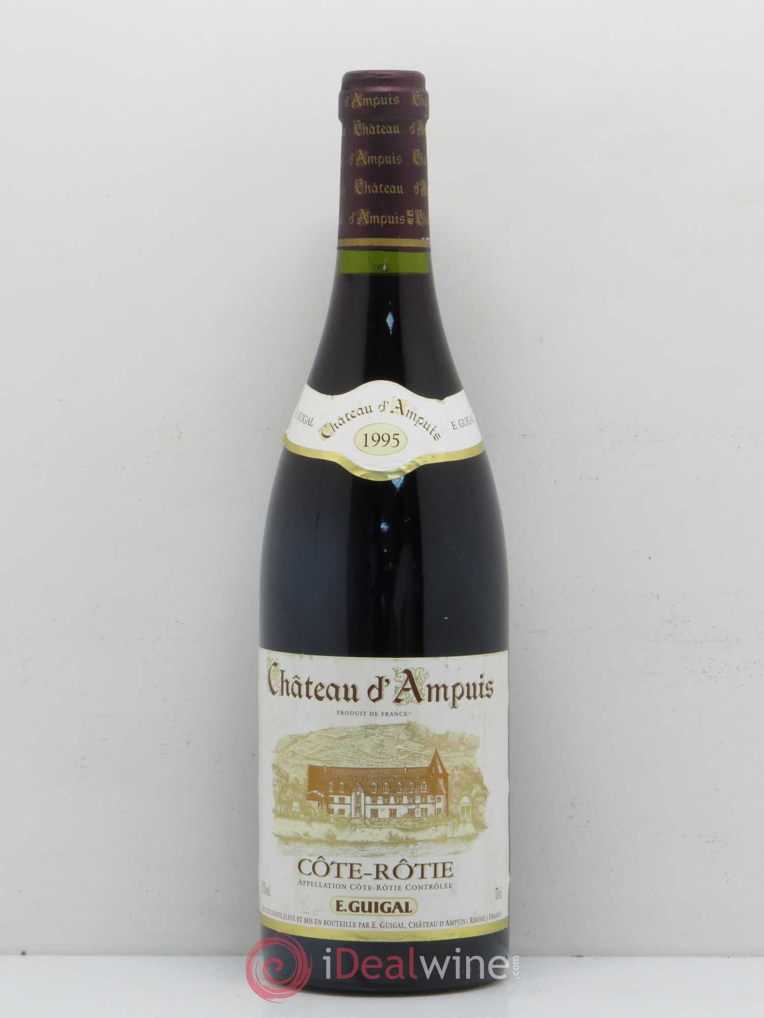 Côte-Rôtie Château d'Ampuis Guigal 1995 - Lot de 1 bouteille - 0