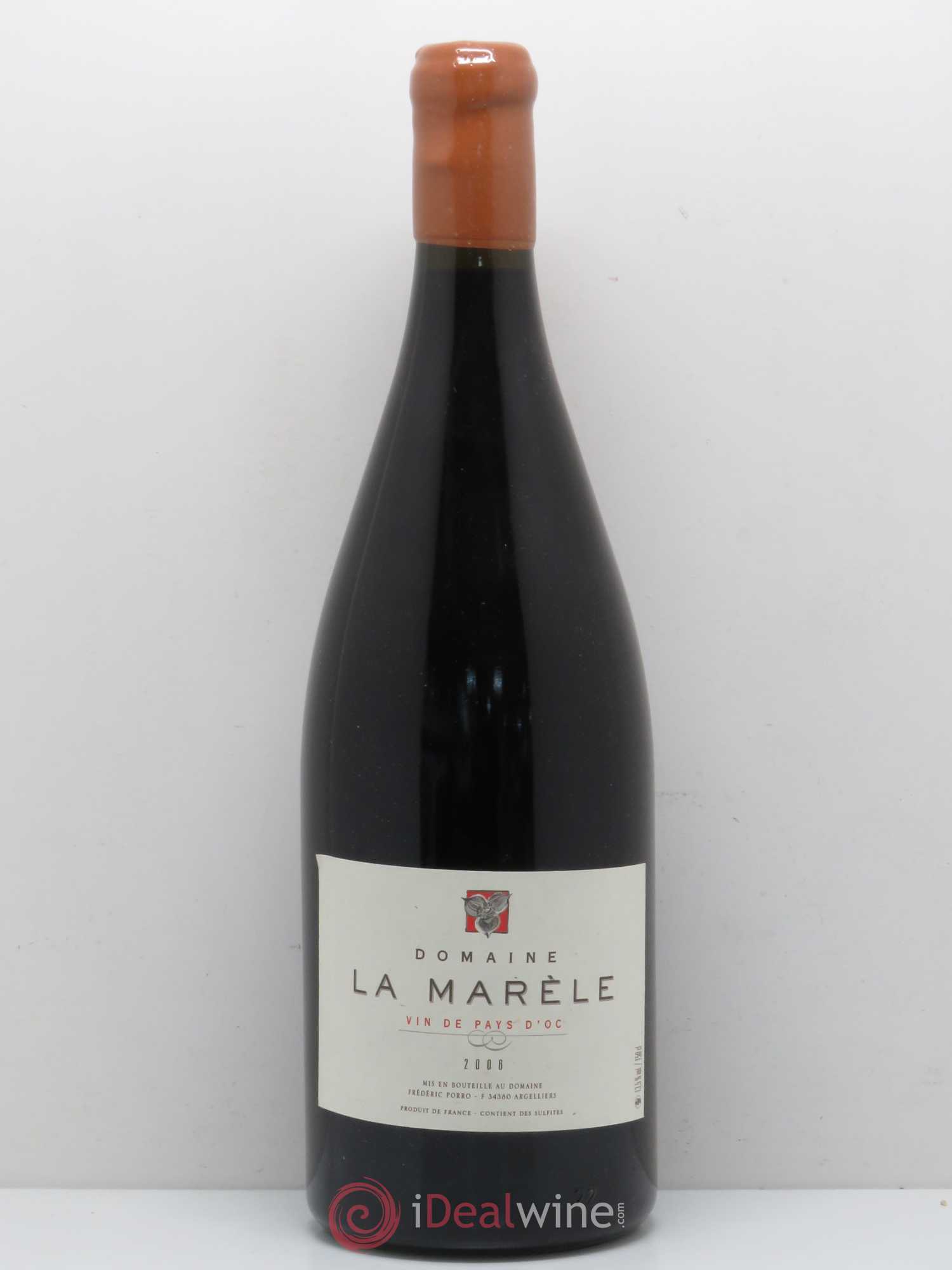 IGP Pays d'Oc (Vin de Pays d'Oc) Pays d'Oc La Maréle Domaine La Marèle Frederic Porro 2006 - Lot de 1 magnum - 0