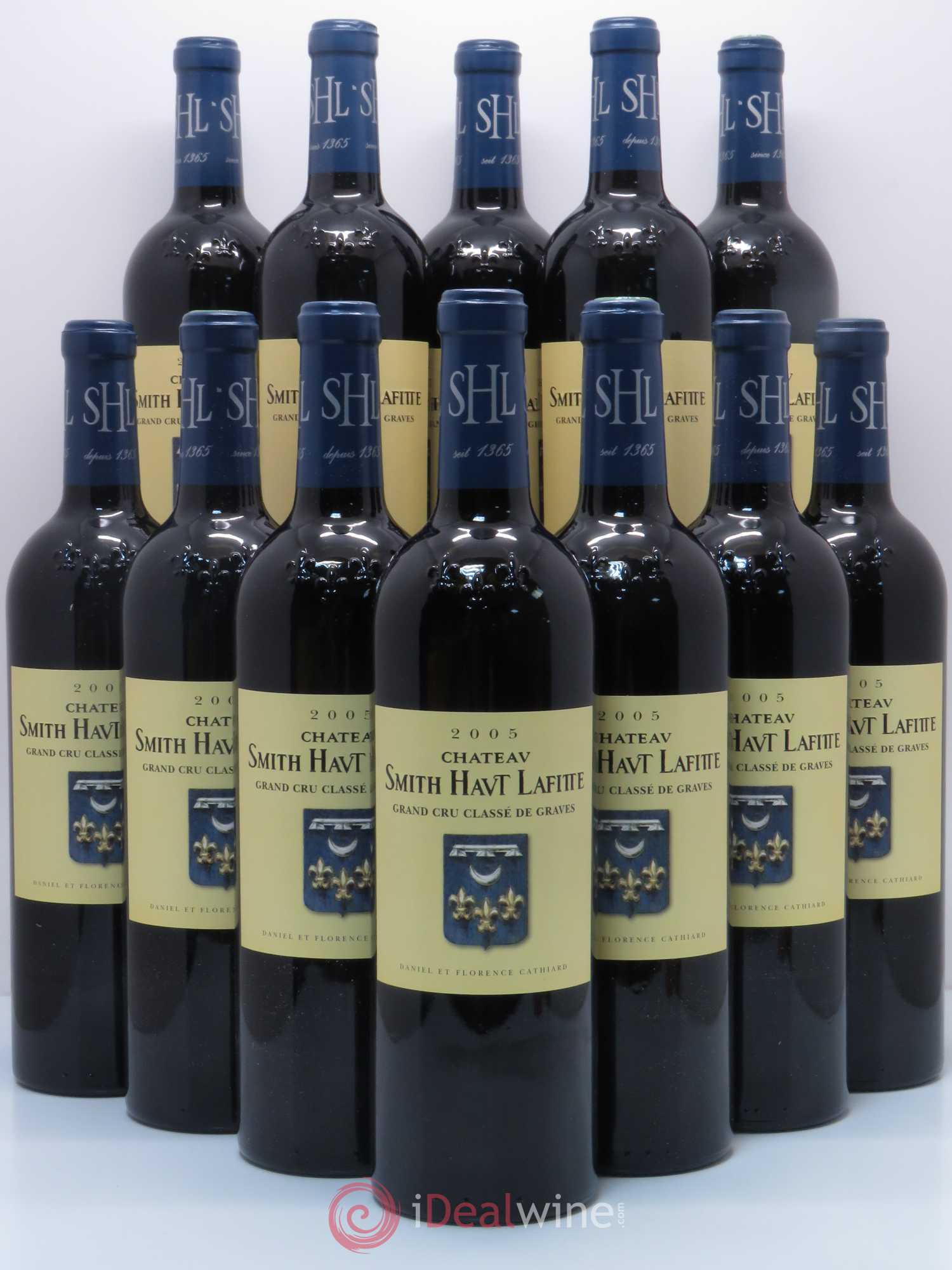 Château Smith Haut Lafitte Cru Classé de Graves 2005 - Lot de 12 bouteilles - 0