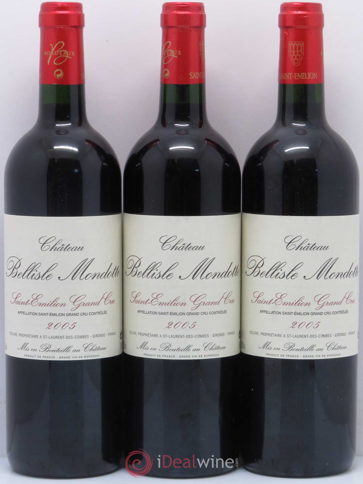 Château Bellisle Mondotte 2005 - Lot de 12 bouteilles - 2