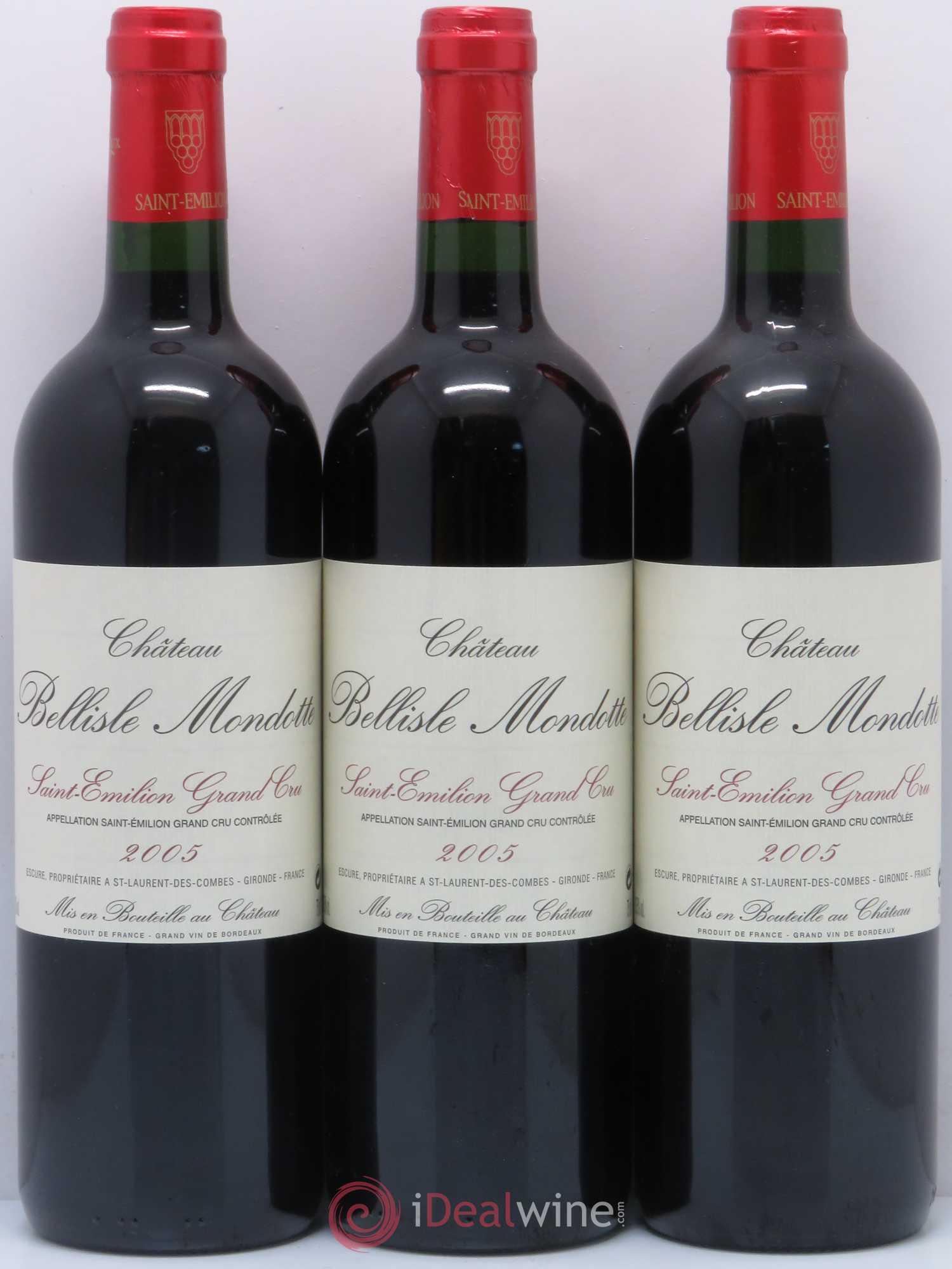 Château Bellisle Mondotte 2005 - Lot de 12 bouteilles - 4